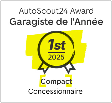 Garage 1890 St-Maurice SA award badge