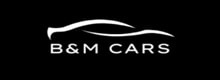 B & M Cars logo
