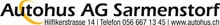 Autohus AG Sarmenstorf logo
