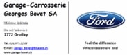 Garage - Carrosserie Georges Bovet SA logo