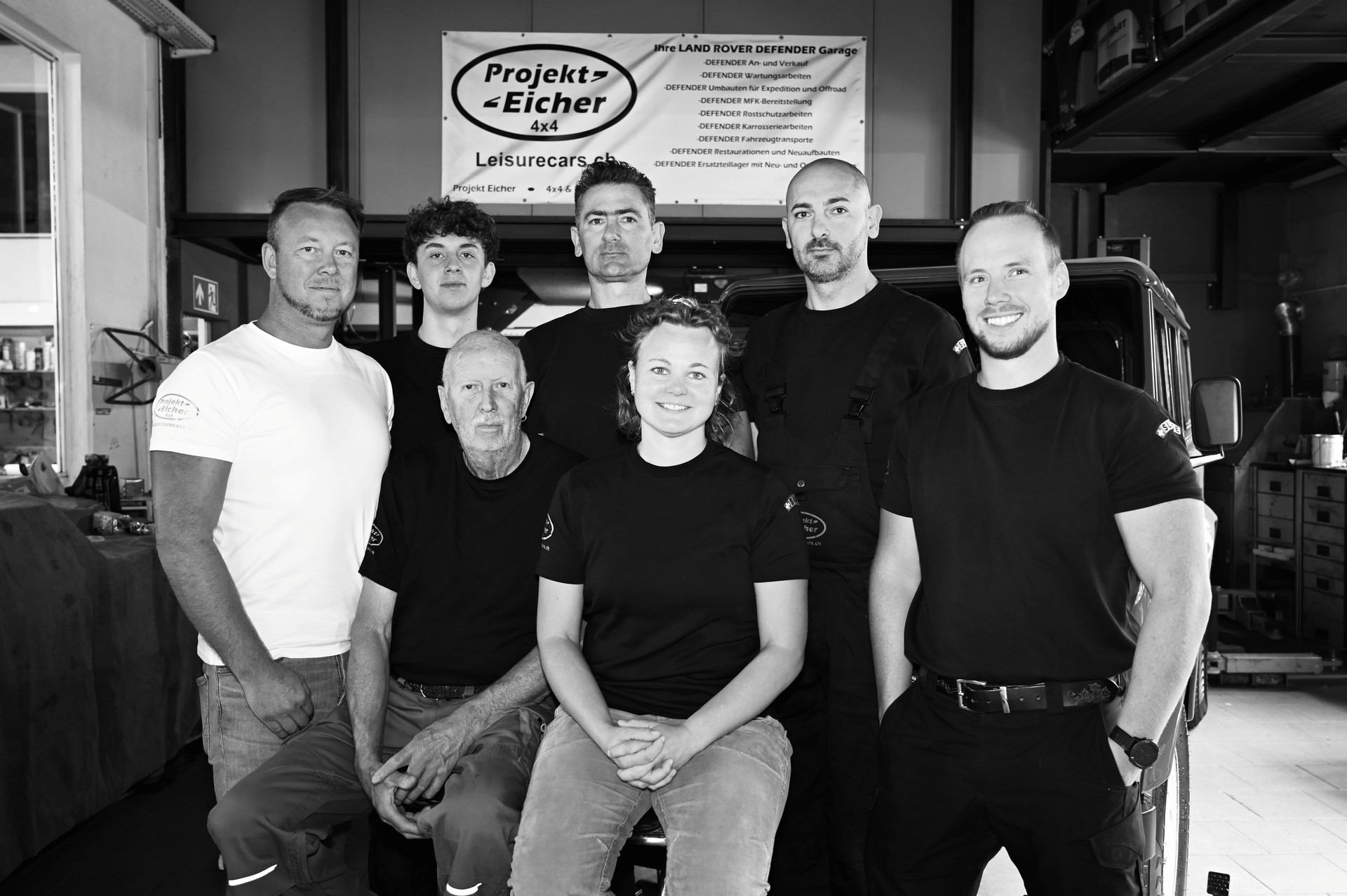 Foto von Werkstatteam