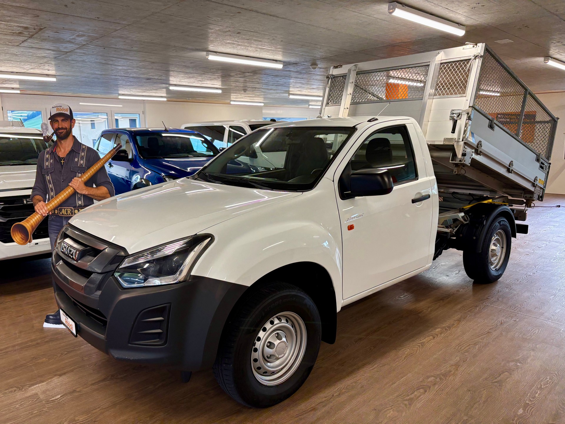 ISUZU D-MAX 1.9 4x4 KIPPER