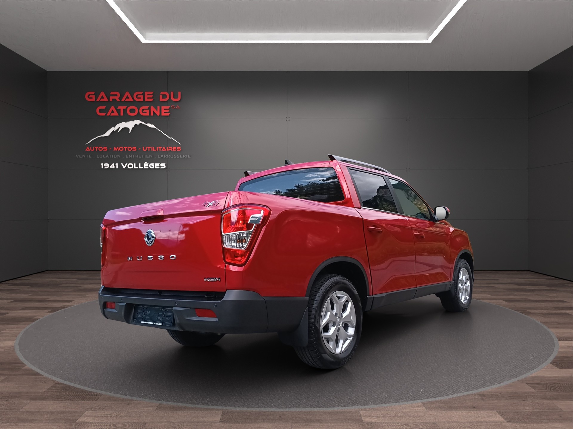 KGM-SsangYong Musso 2.2 Blackline 4WD A - 7