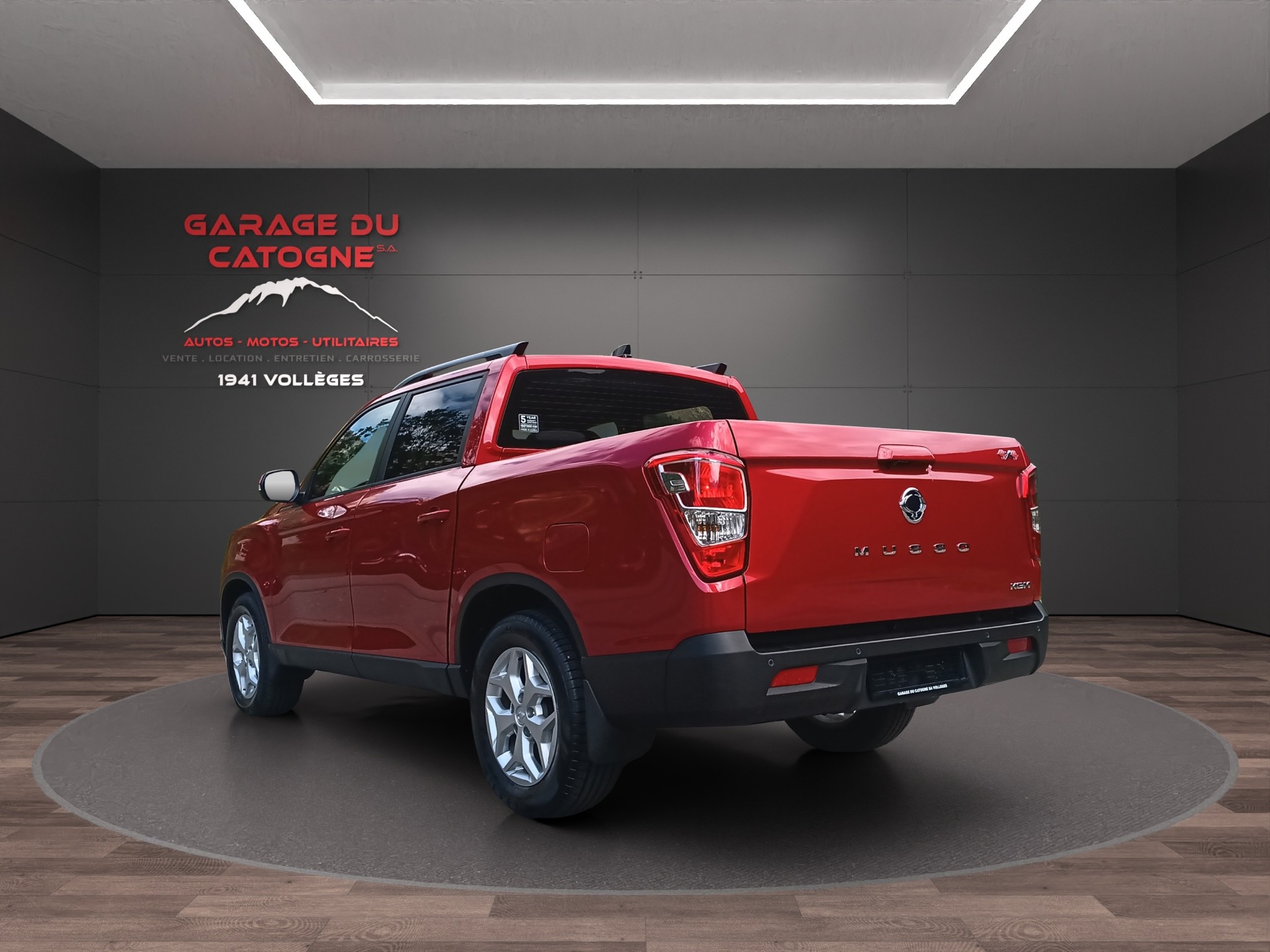 KGM-SsangYong Musso 2.2 Blackline 4WD A - 5