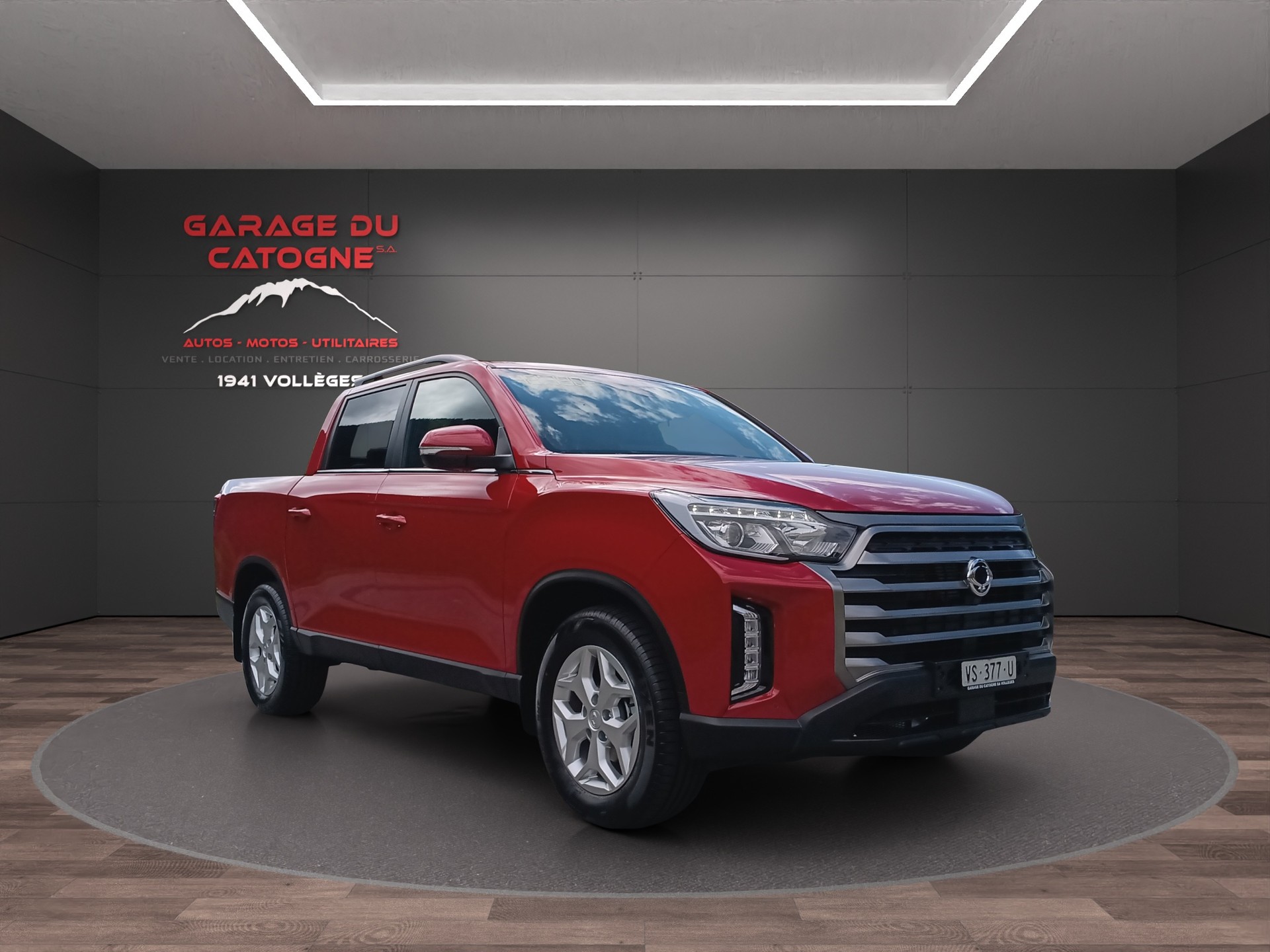 KGM-SsangYong Musso 2.2 Blackline 4WD A