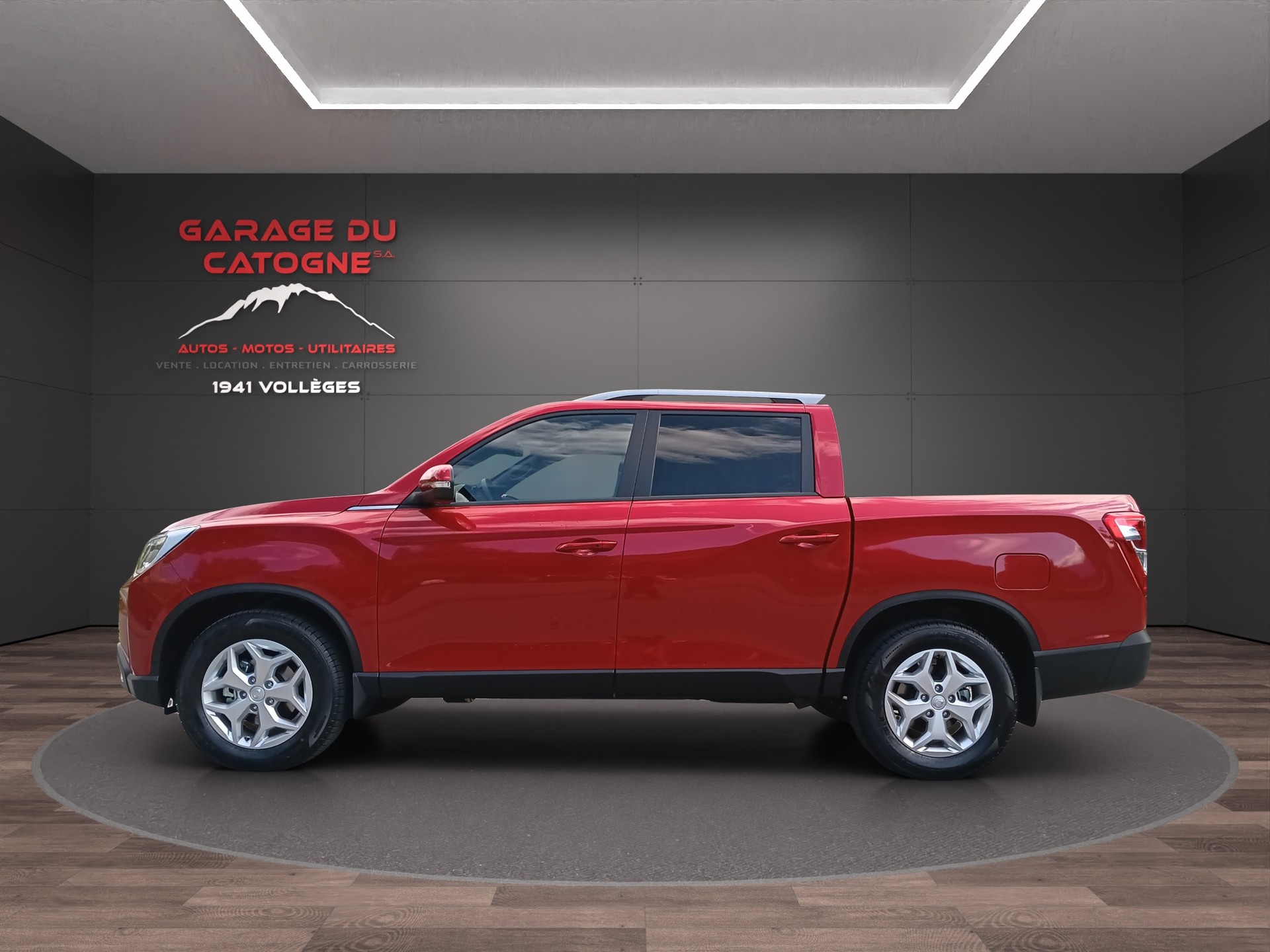 KGM-SsangYong Musso 2.2 Blackline 4WD A - 4