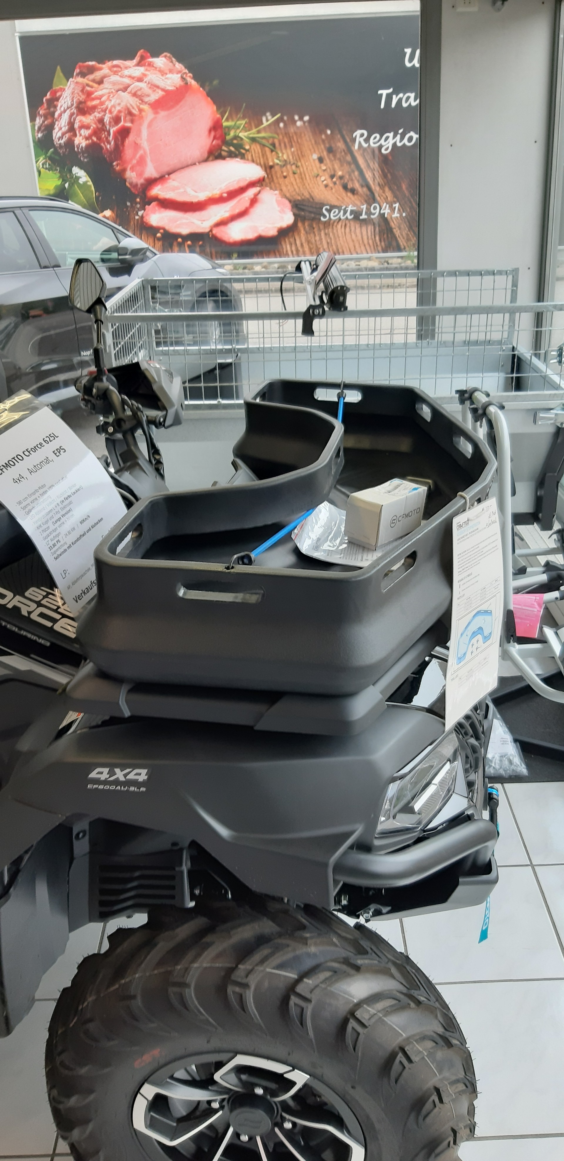 CF MOTO Zubehör Box mitte + Kiste vorne - 4