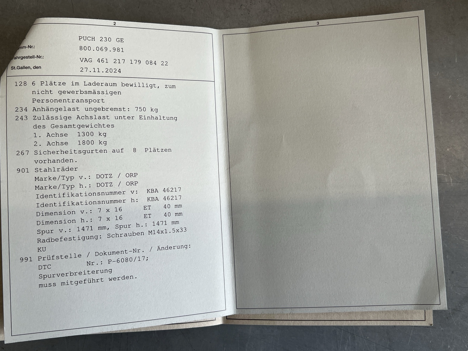 PUCH 230 RE 3 SWISS - 31