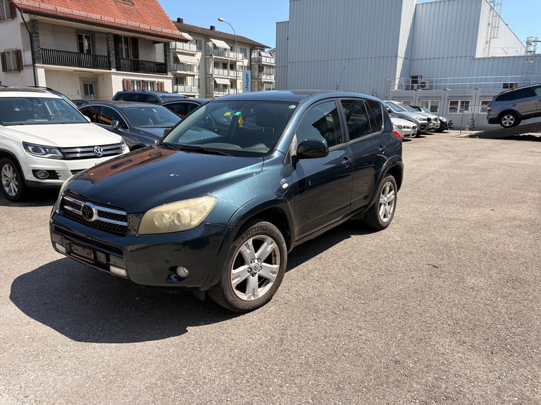 Welly Toyota RAV4 SUV Argent CA30W 2006-2013 env. 1/34-1/39 Modèle de voiture en métal