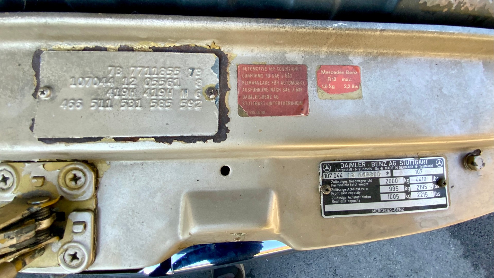 MERCEDES-BENZ 450 SL Veteranenfahrzeug Cabrio - 12