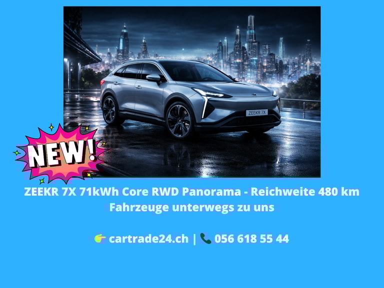 ZEEKR 7X 71kWh Core RWD Panorama Reichweite 480 km Image
