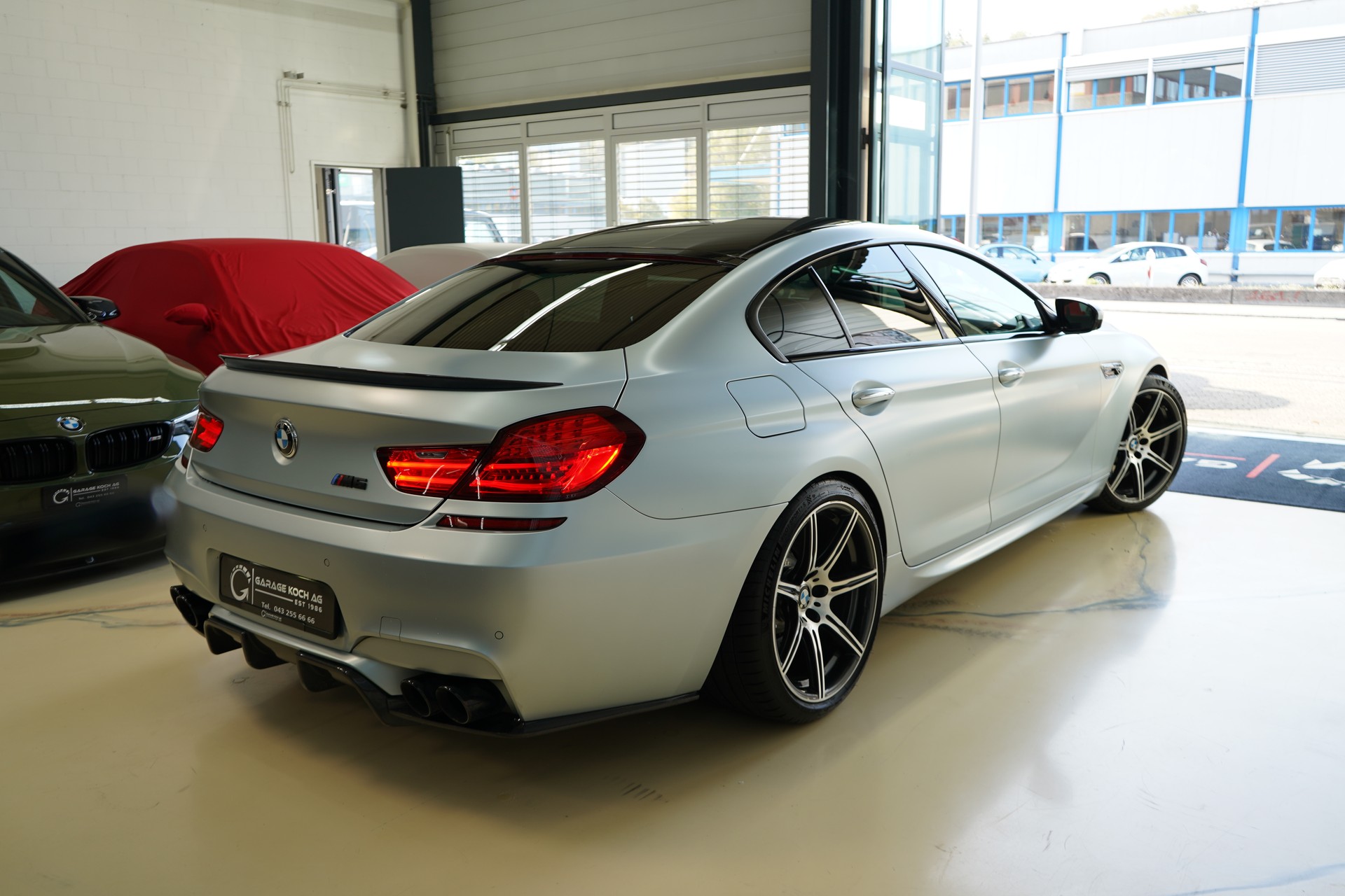 BMW M6 Gran Coupé Drivelogic / Frozen Silver Met. ** - 9