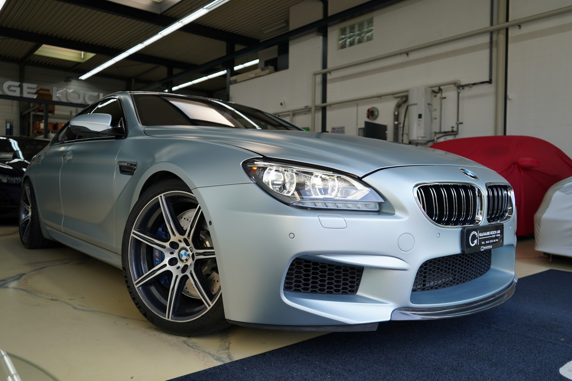 BMW M6 Gran Coupé Drivelogic / Frozen Silver Met. ** - 13