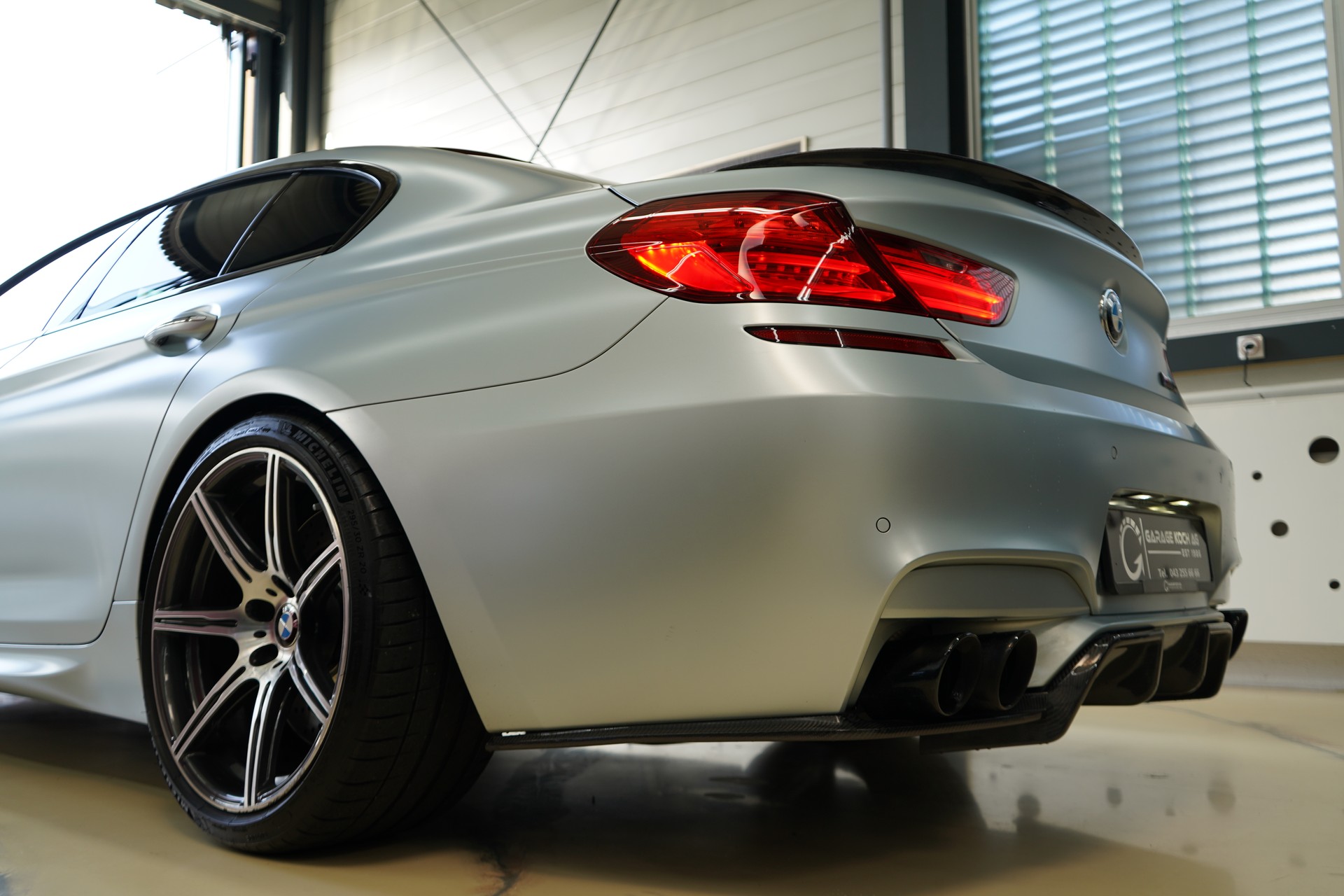 BMW M6 Gran Coupé Drivelogic / Frozen Silver Met. ** - 8