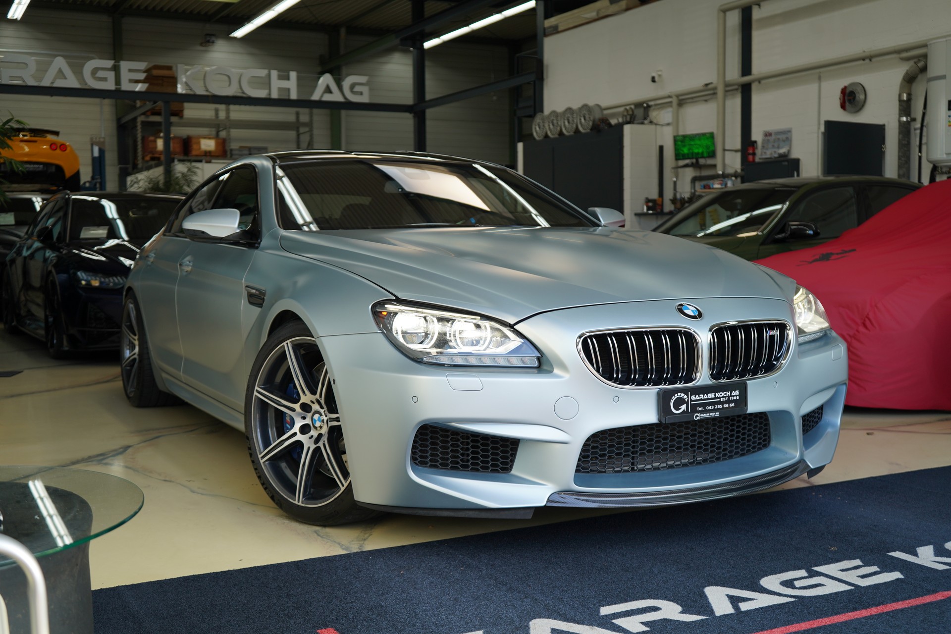 BMW M6 Gran Coupé Drivelogic / Frozen Silver Met. ** - 12