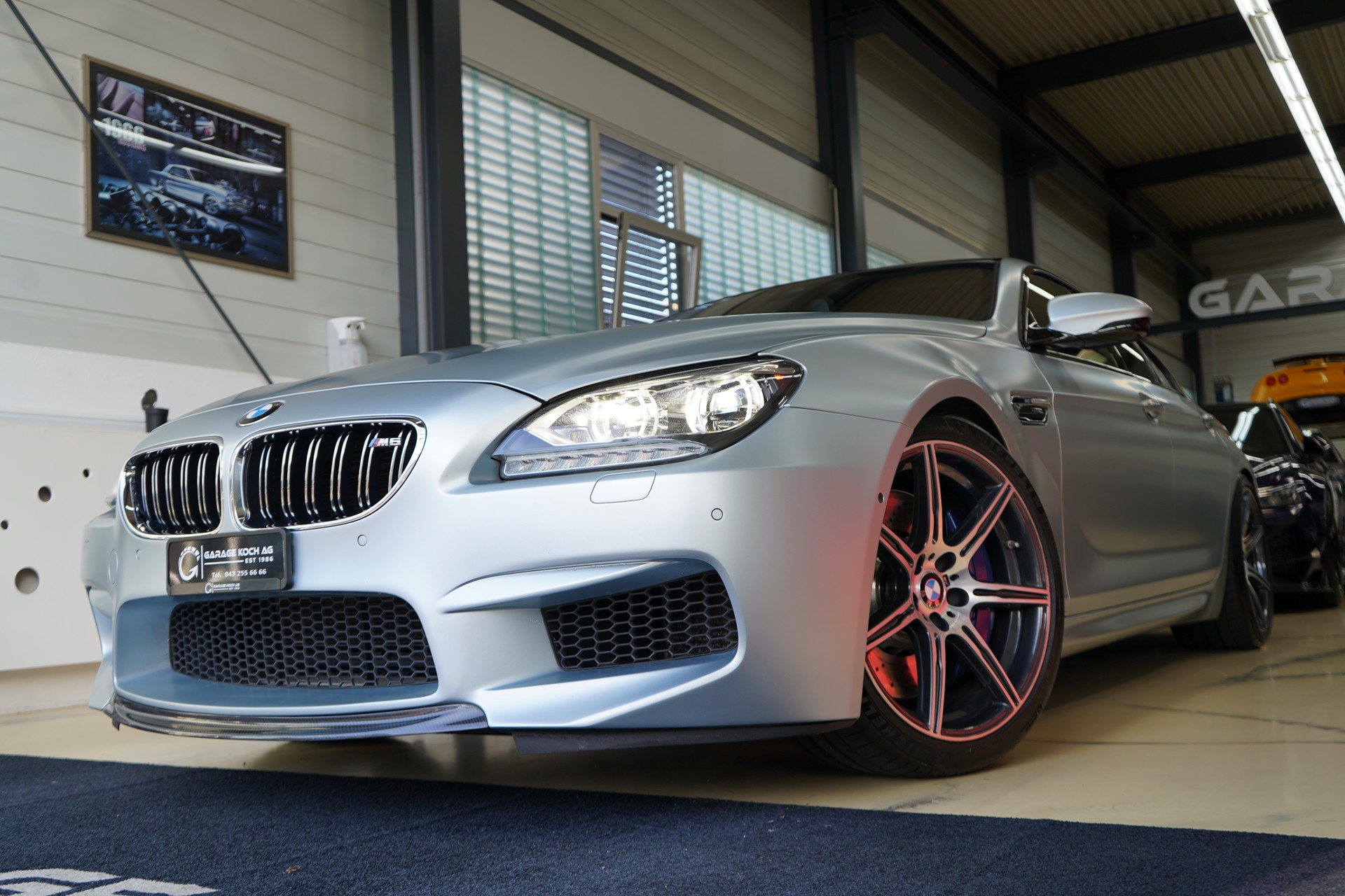 BMW M6 Gran Coupé Drivelogic / Frozen Silver Met. ** - 2