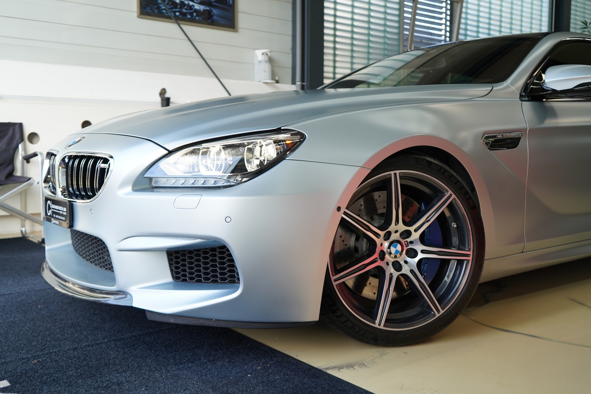 BMW M6 Gran Coupé Drivelogic / Frozen Silver Met. ** - 4