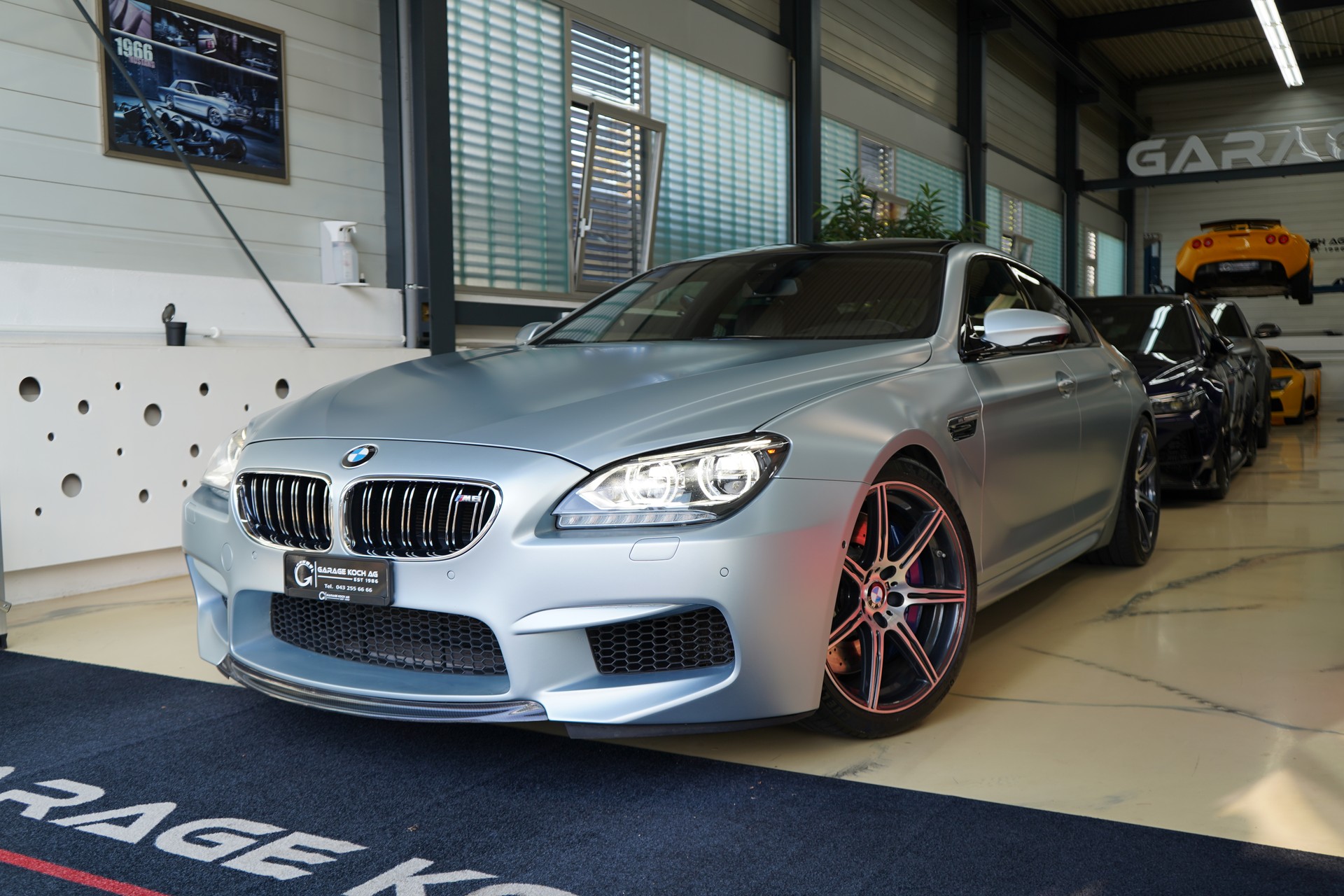 BMW M6 Gran Coupé Drivelogic / Frozen Silver Met. **