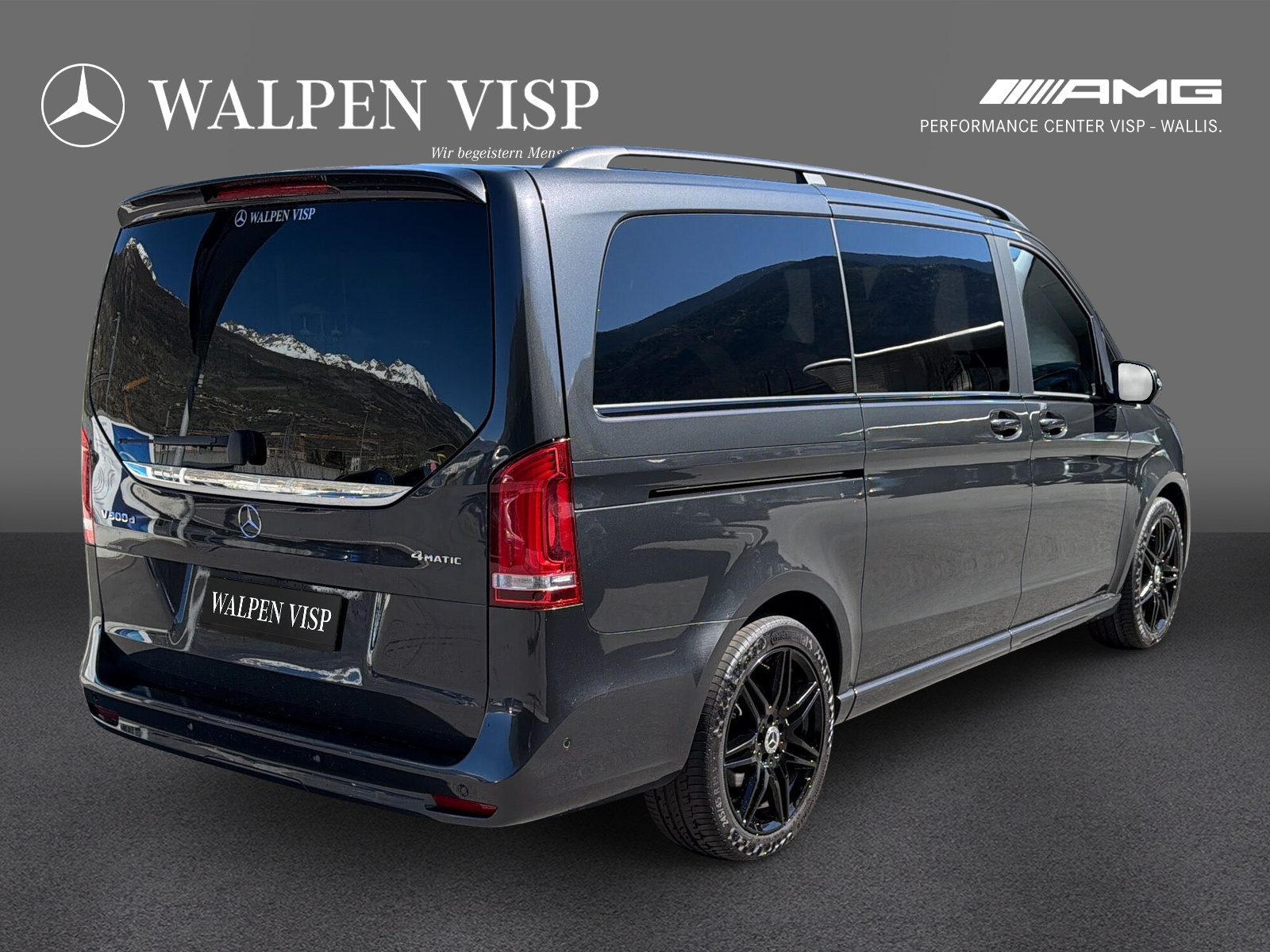 MERCEDES-BENZ V 300 d Swiss Edition AMG-Line L 4M - 6