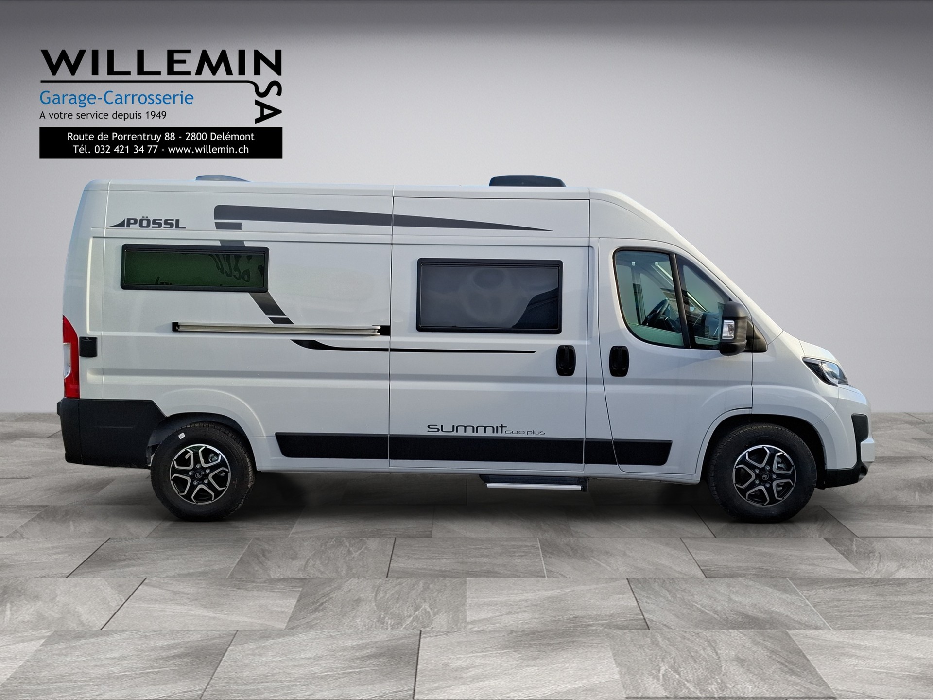 PÖSSL Summit 600 Plus Automatique 4 places (Chauffage diesel, Régulateur de vitesse adaptatif) - 2