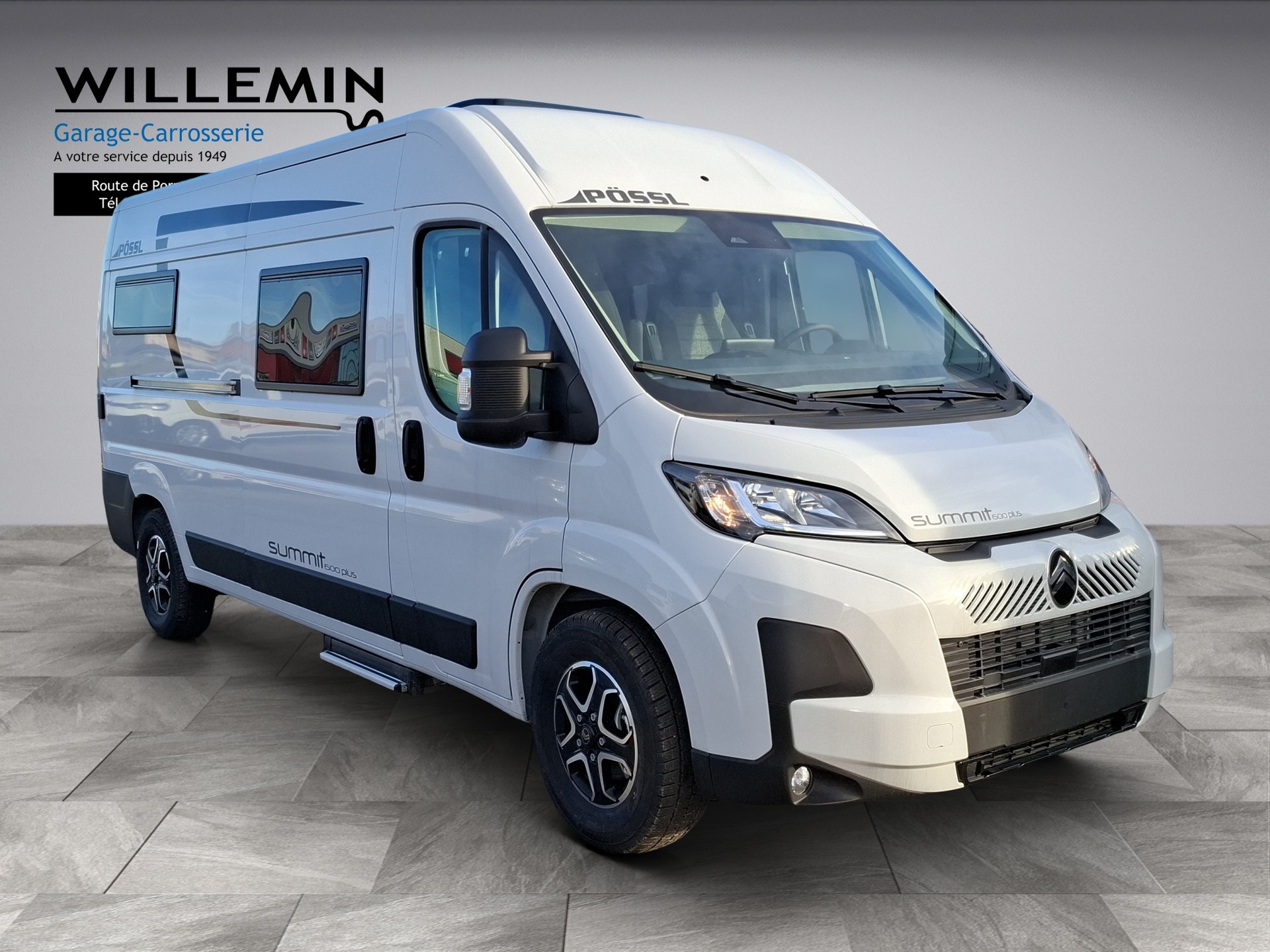 PÖSSL Summit 600 Plus Automatique 4 places (Chauffage diesel, Régulateur de vitesse adaptatif)