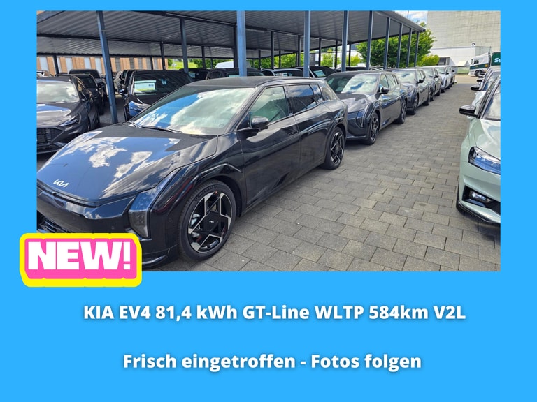 KIA EV4 81,4 kWh GT-Line WLTP 584km V2L Image
