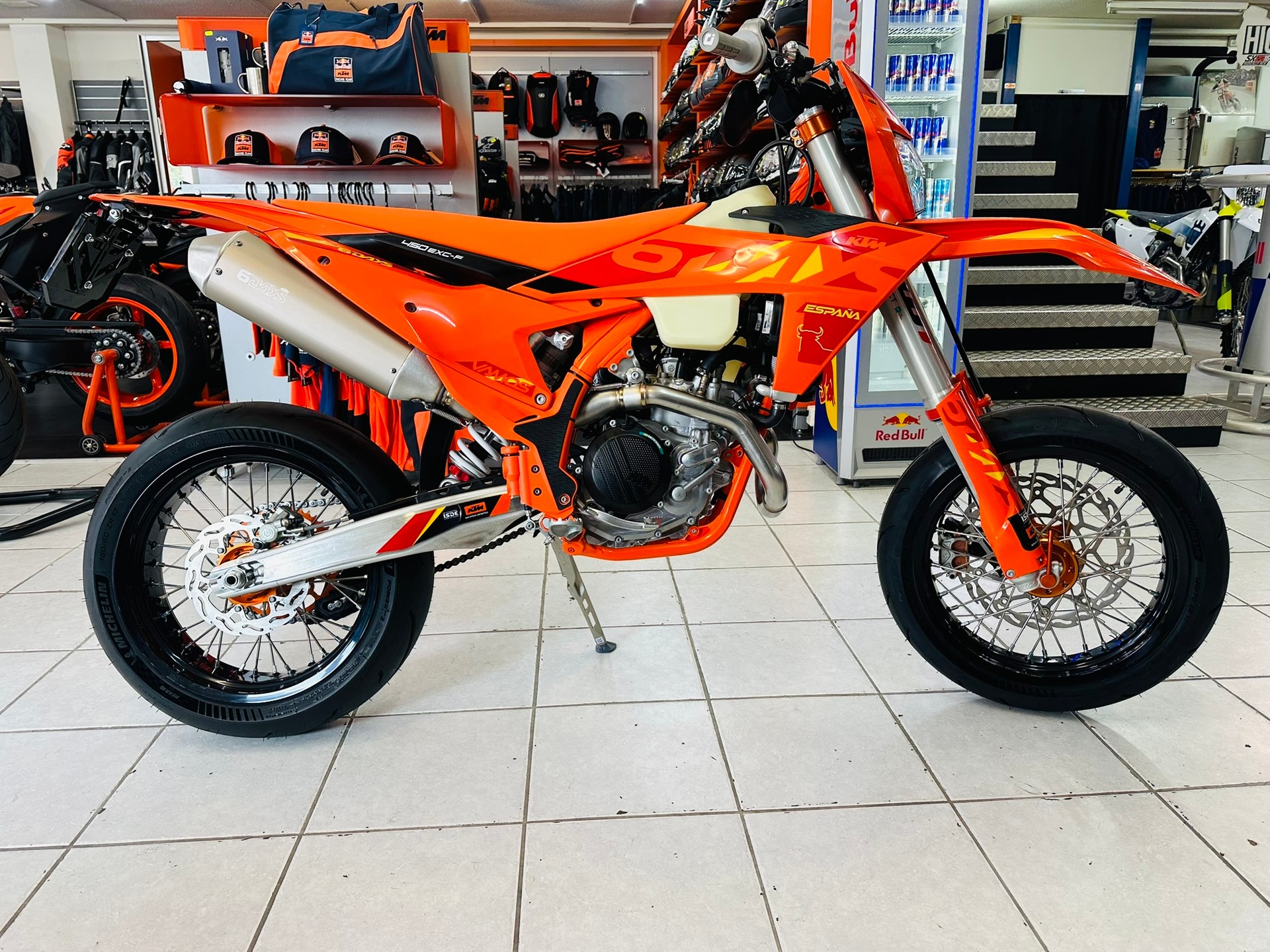 KTM EXC-F 450 Six Day Supermoto