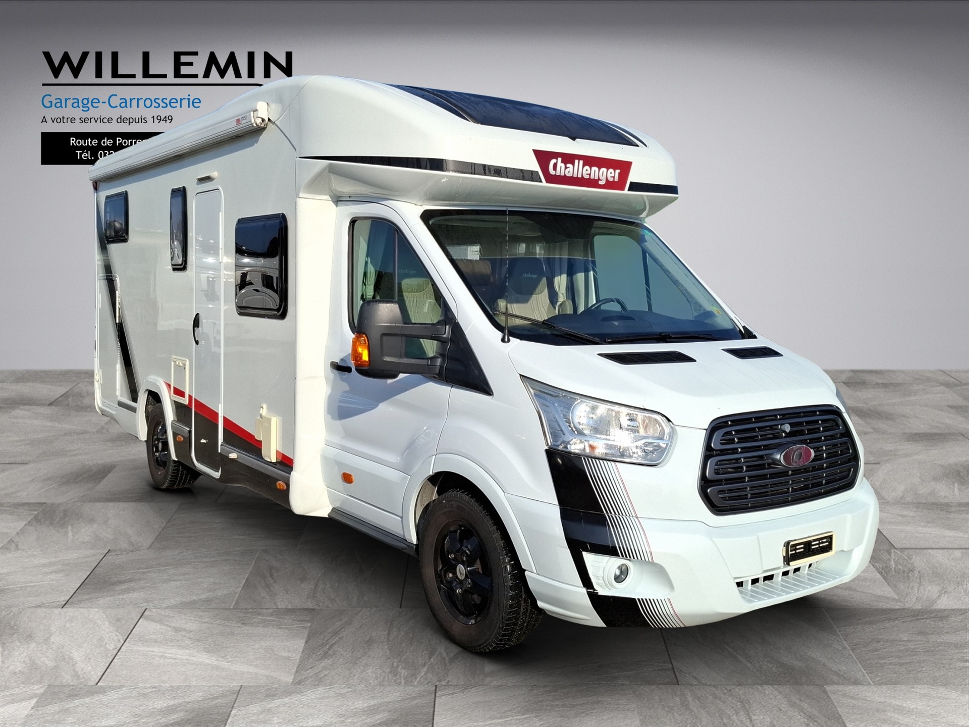 CHALLENGER Genesis 294 5 places (Marquise, Porte-vélos 4 vélos, Caméra de recul)