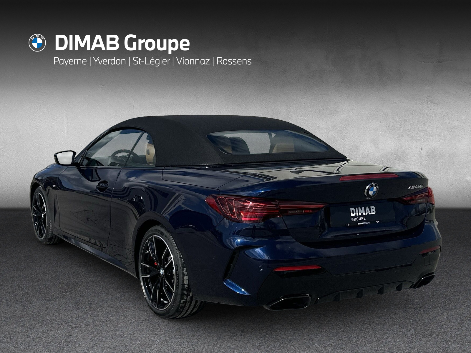 BMW M440i xDrive 48V Cabriolet M Sport Pro Steptronic ** Action de leasing à 1.9% ** - 3
