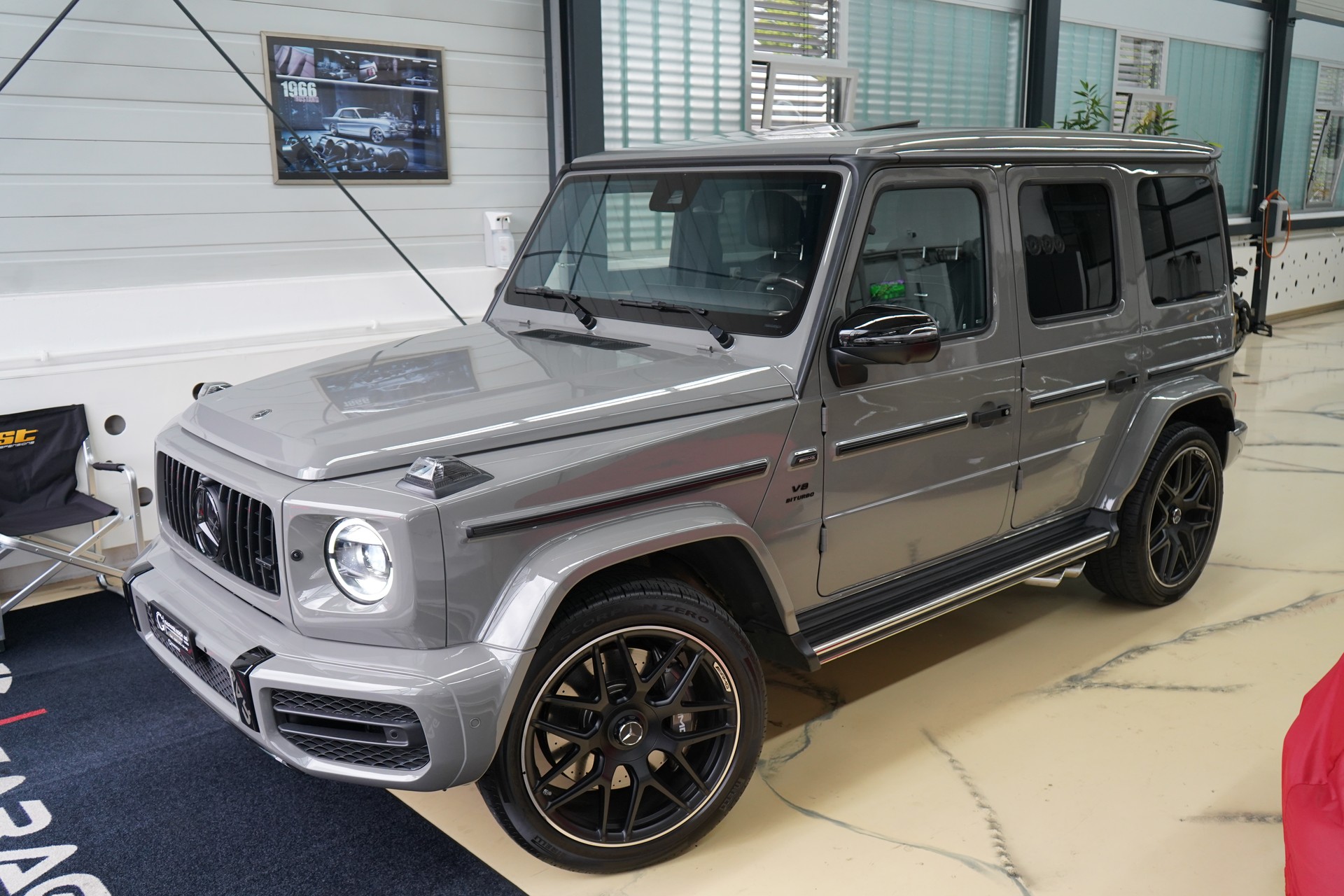 MERCEDES-BENZ G 63 AMG Speedshift Plus G-Tronic * Classic-grau Uni** - 3