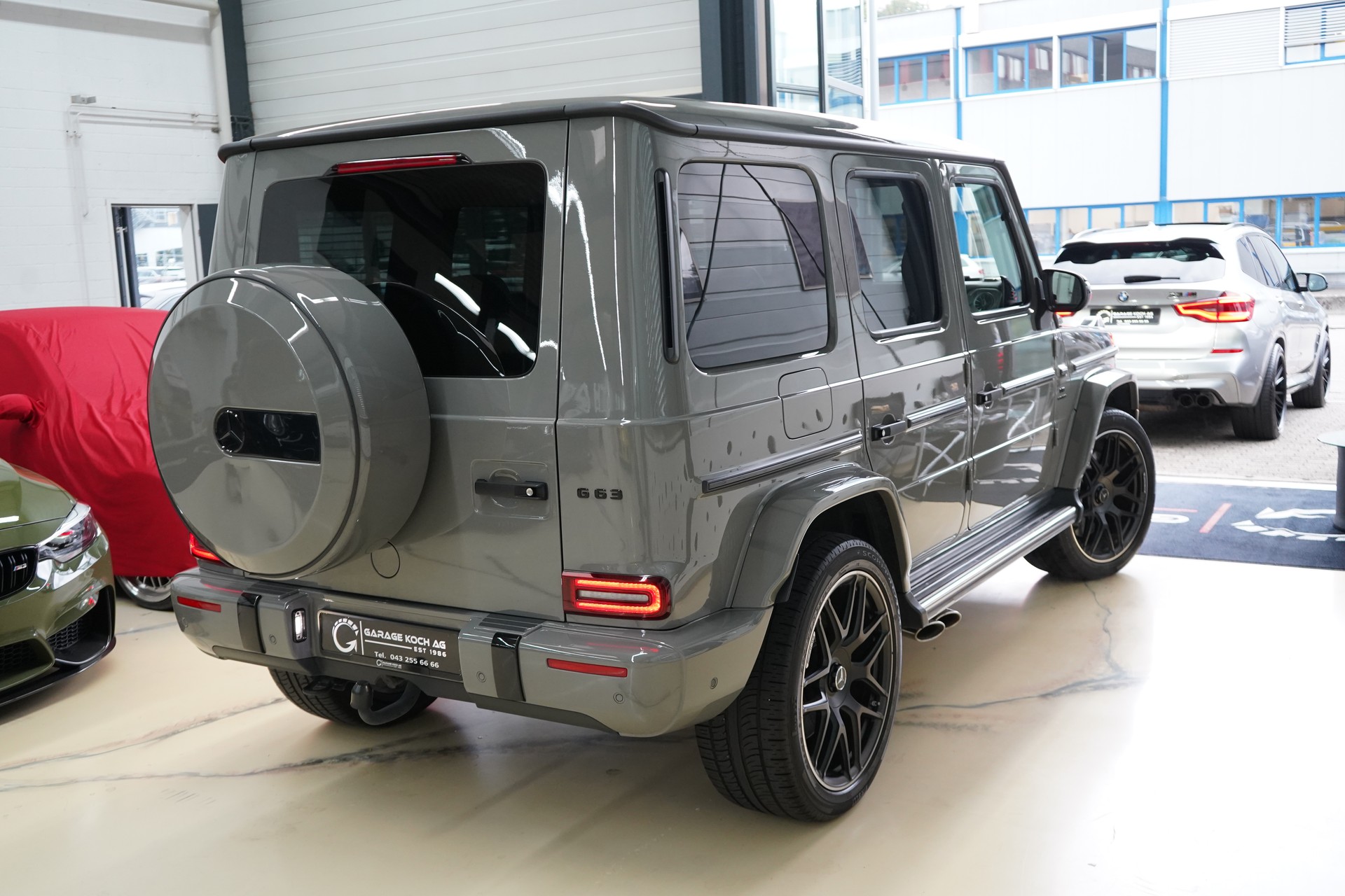 MERCEDES-BENZ G 63 AMG Speedshift Plus G-Tronic * Classic-grau Uni** - 8