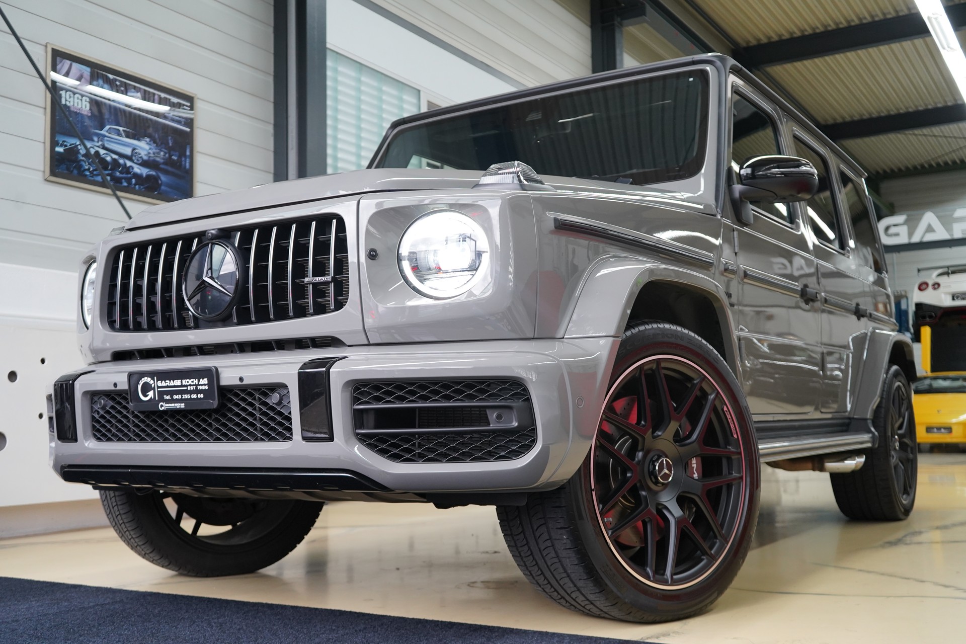 MERCEDES-BENZ G 63 AMG Speedshift Plus G-Tronic * Classic-grau Uni** - 2