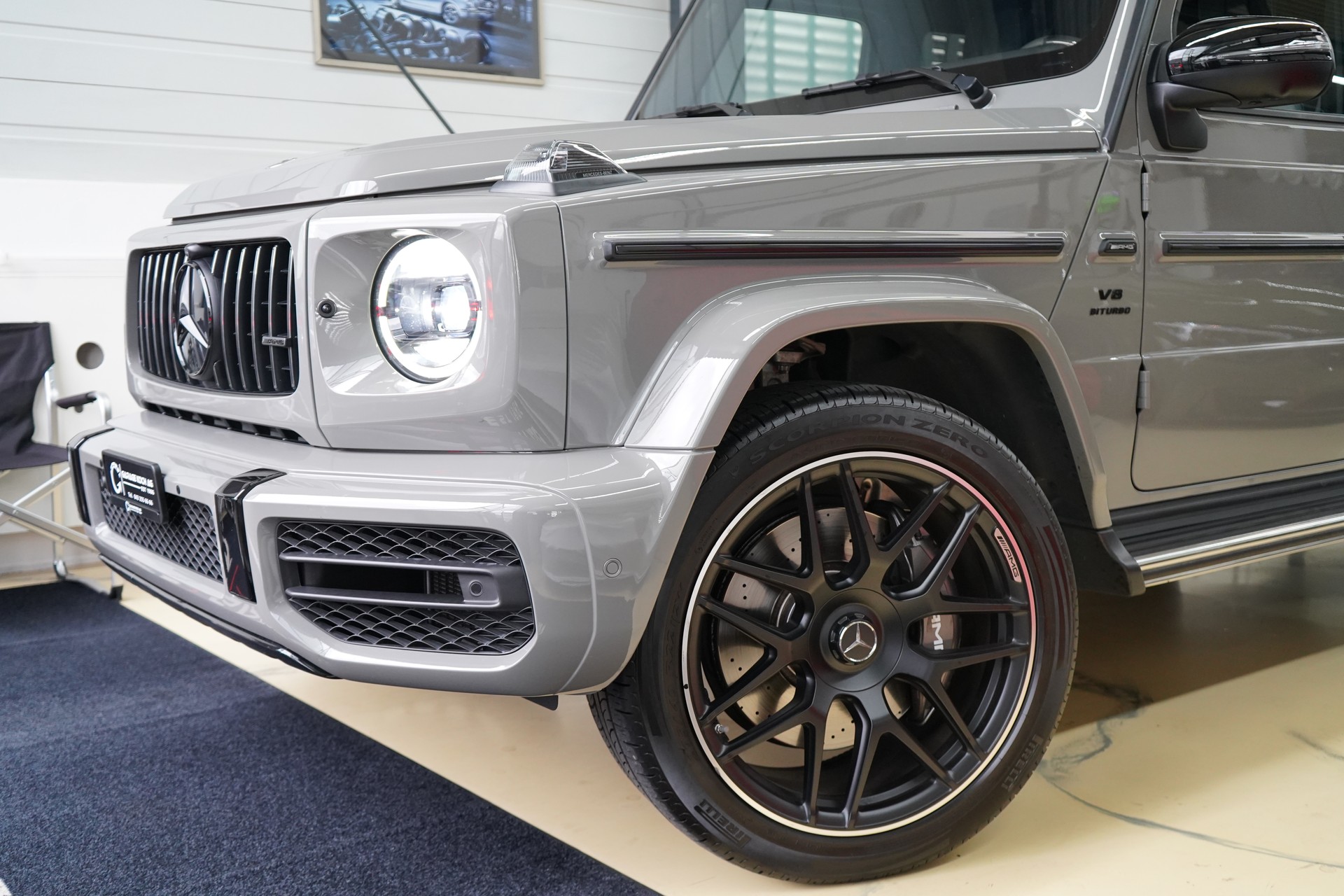 MERCEDES-BENZ G 63 AMG Speedshift Plus G-Tronic * Classic-grau Uni** - 4