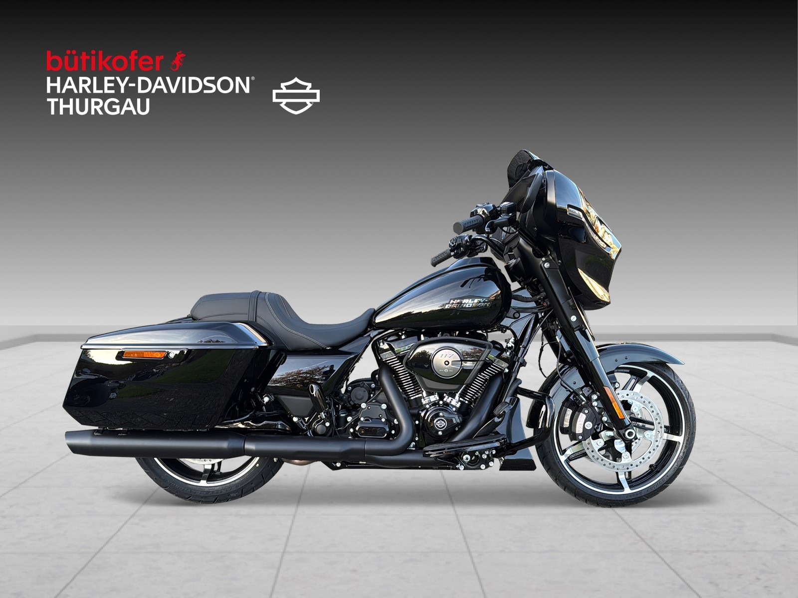 HARLEY-DAVIDSON FLHX Street Glide Black Finish 117 - 2