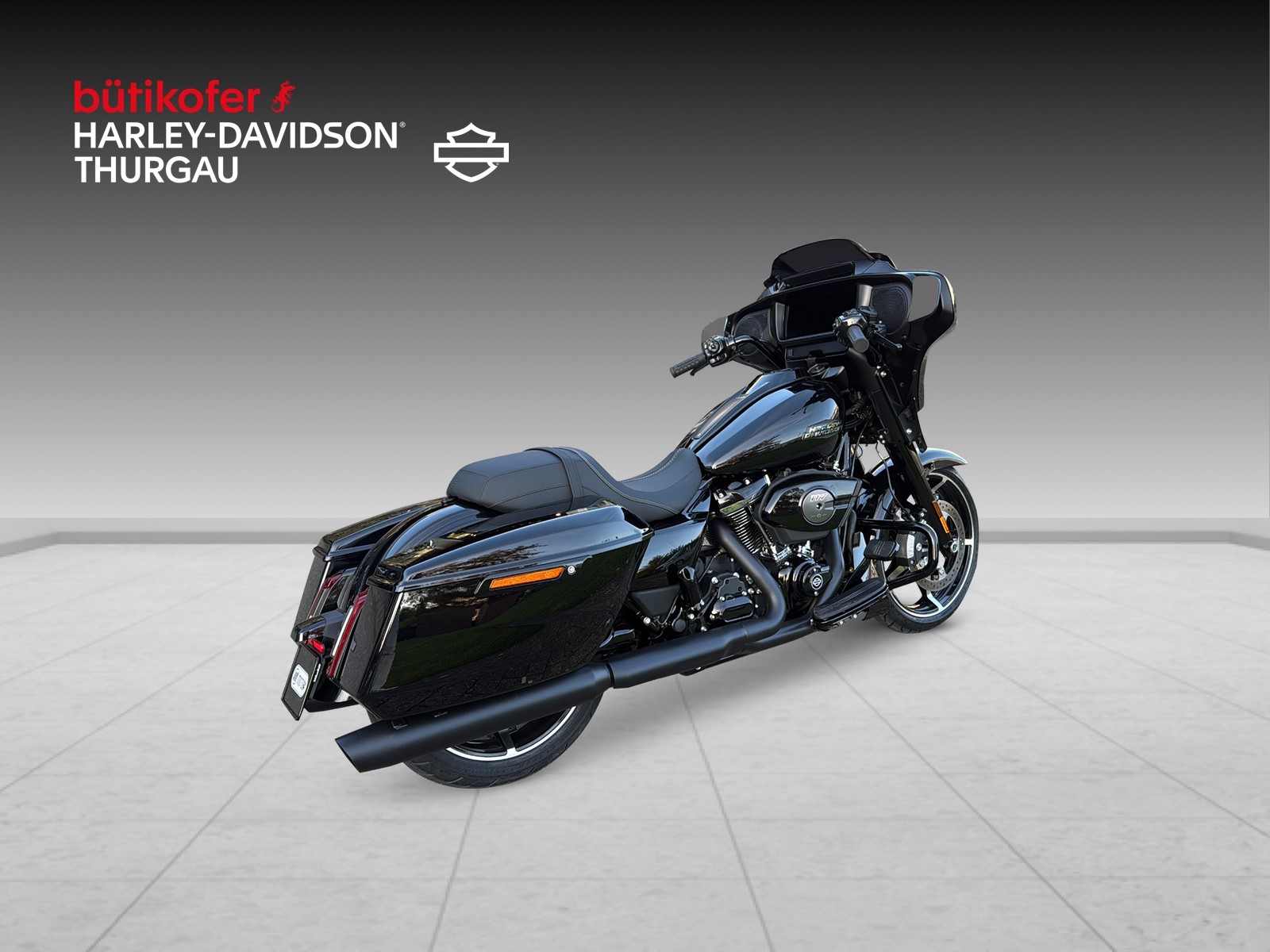 HARLEY-DAVIDSON FLHX Street Glide Black Finish 117 - 3