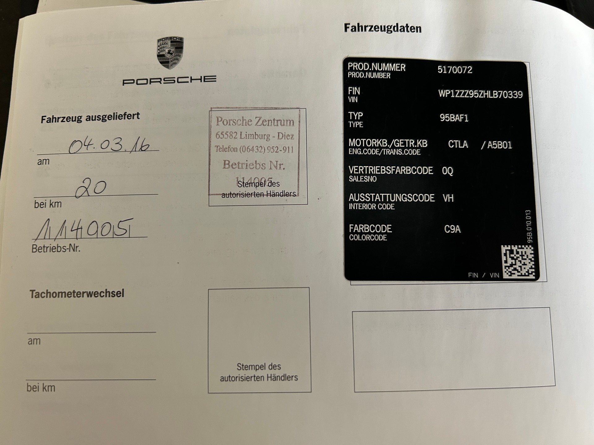 PORSCHE Macan 3.6 V6 Turbo PDK " BVA DEFECTUEUX " VENDU DANS L'ETAT Tél 079 611 65 33 - 17