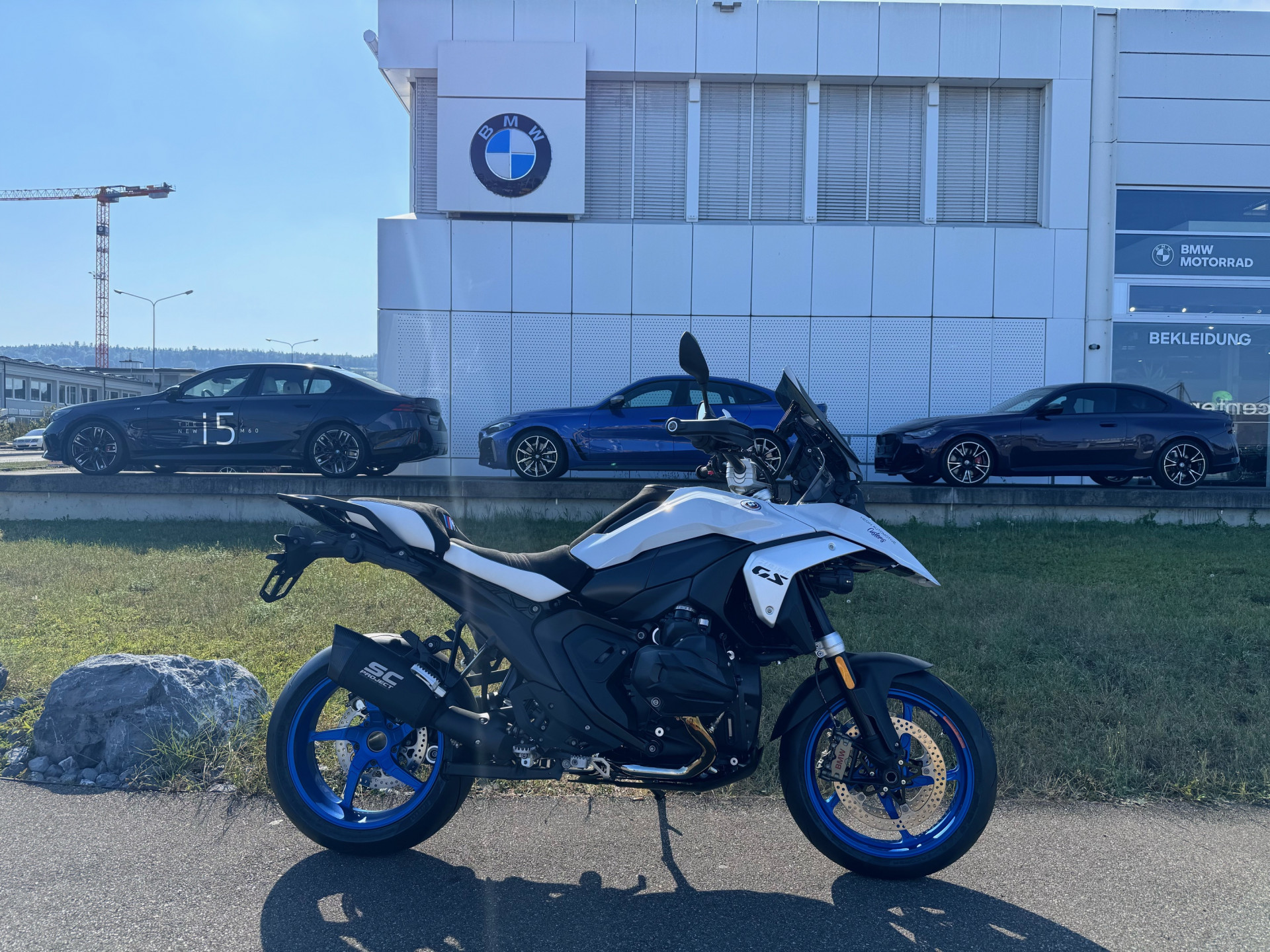 BMW R 1300 GS R1300GS 17" Hedin Customs im M-Look