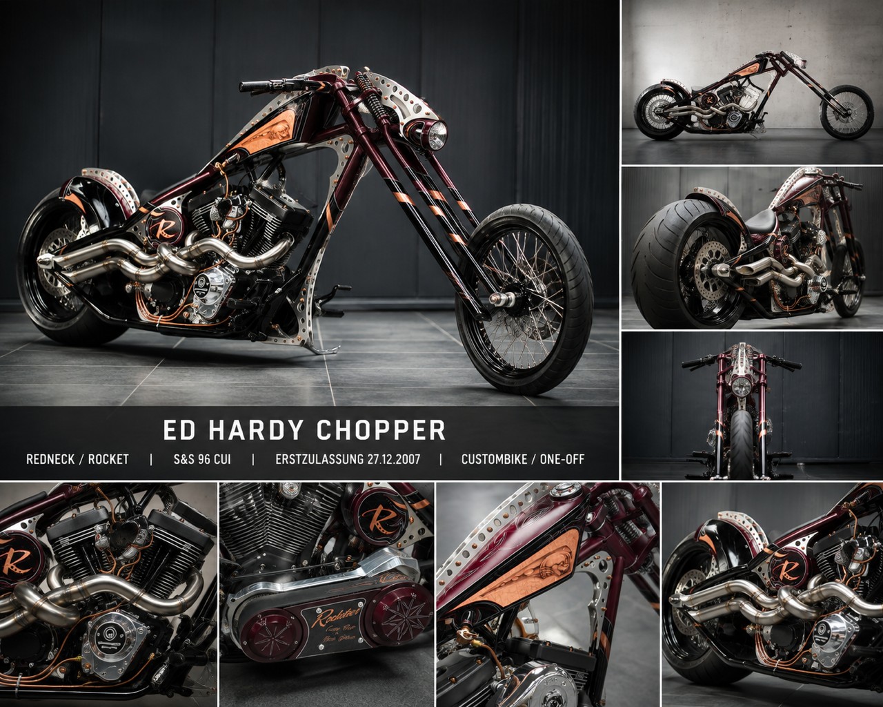 HPU Redneck Rocket "Ed Hardy" - 2