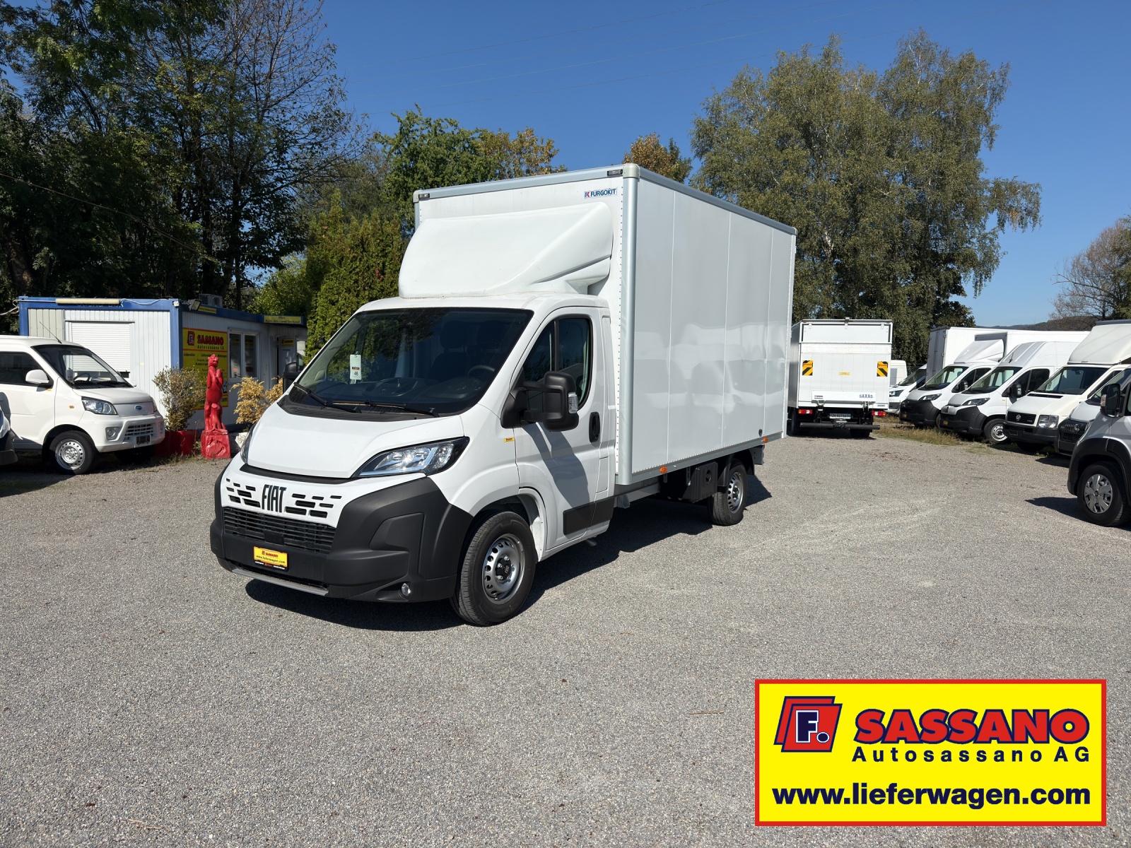 FIAT Ducato 35 2.2 MJ 140 Heavy Koffer mit Flügeltüren 1000 Kg. Nutzlast - 2