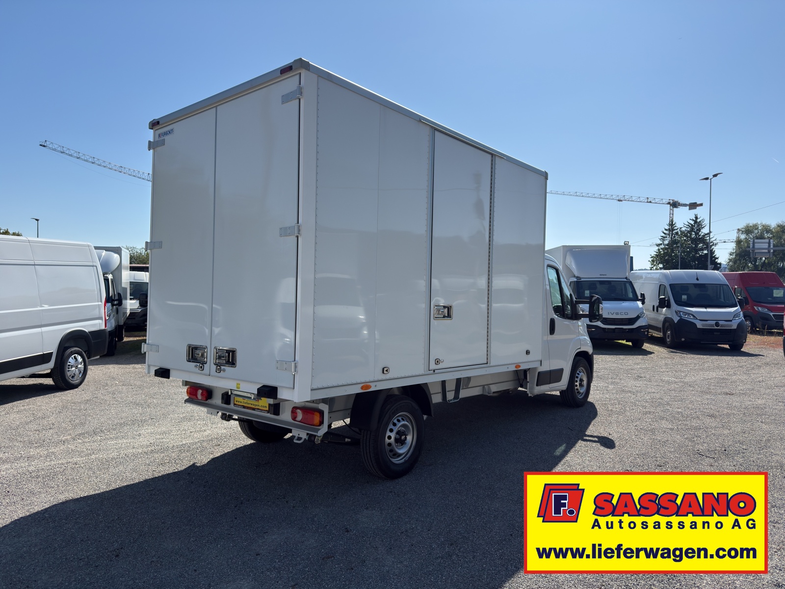 FIAT Ducato 35 2.2 MJ 140 Heavy Koffer mit Flügeltüren 1000 Kg. Nutzlast - 6