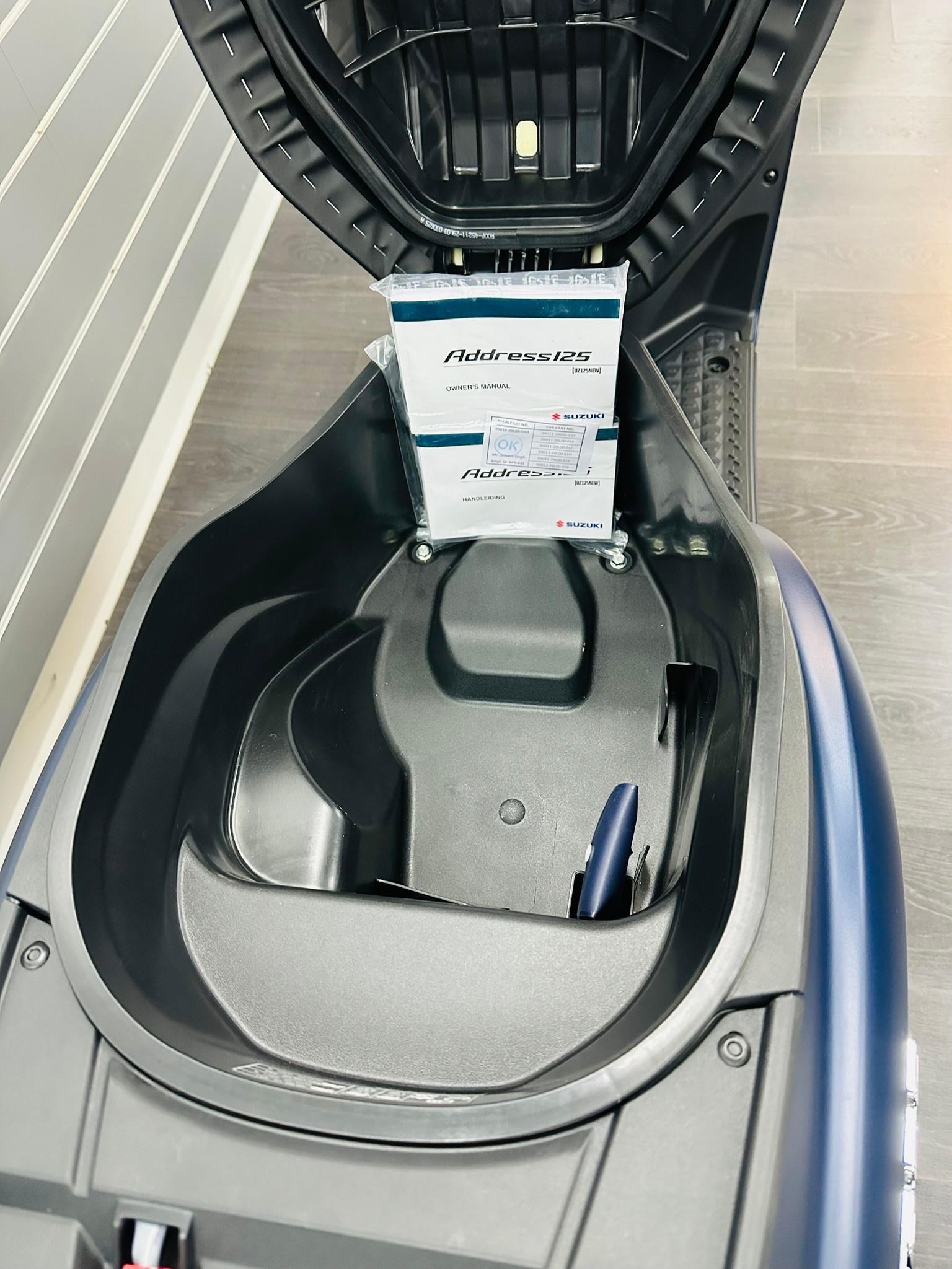 SUZUKI UZ 125 Address - 5