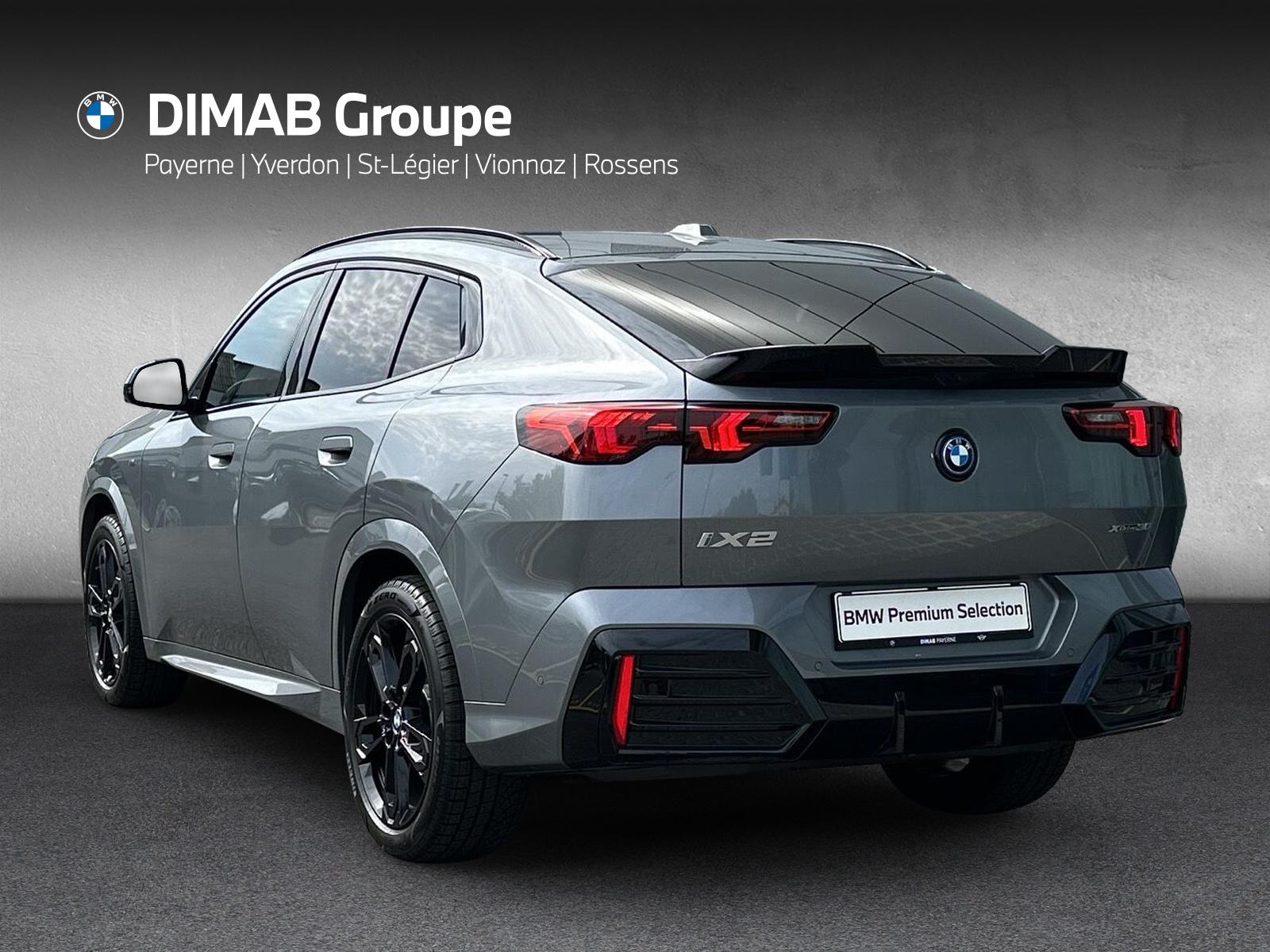 BMW iX2 30 M Sport Pro xDrive U10 (CH) AHK ** Leasing à 0.9% ** Roues hiver incluse ** - 4
