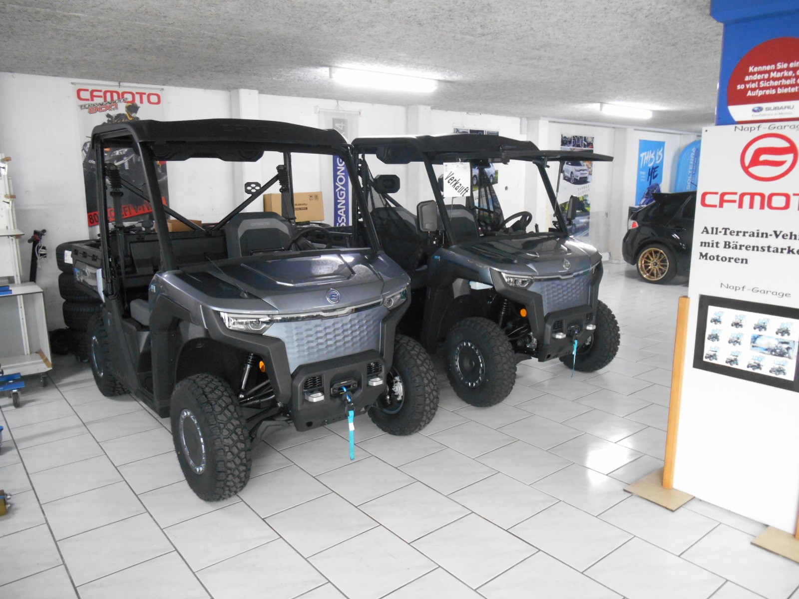 CF MOTO Elektro 4x4, ab Nov. 2025