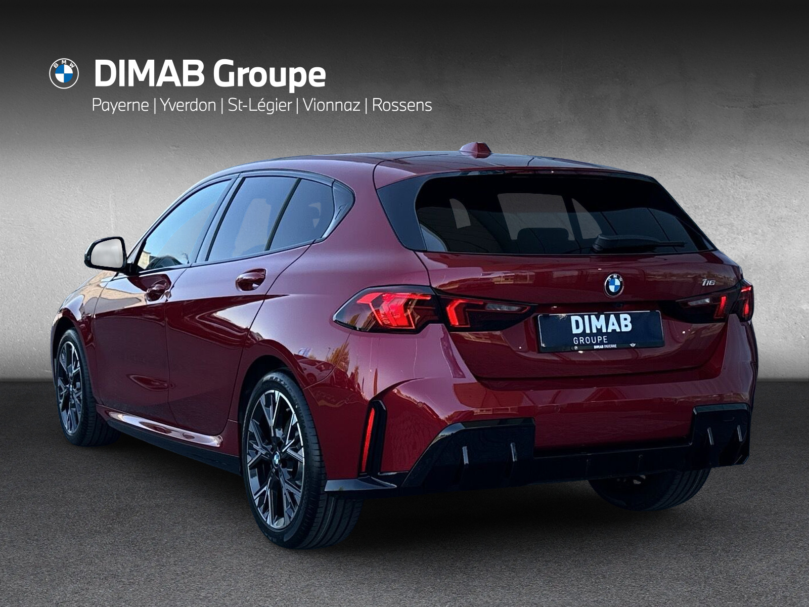 BMW 116 Steptronic M Sport **Action de leasing à 0.9%** - 3