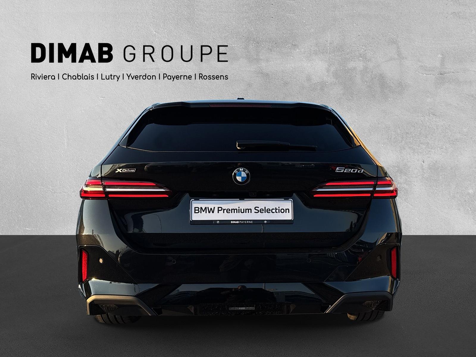 BMW 520d M Sport Touring xDrive G61 (CH) AHK ** Action de Leasing à 1.9% ** 📍 - 4