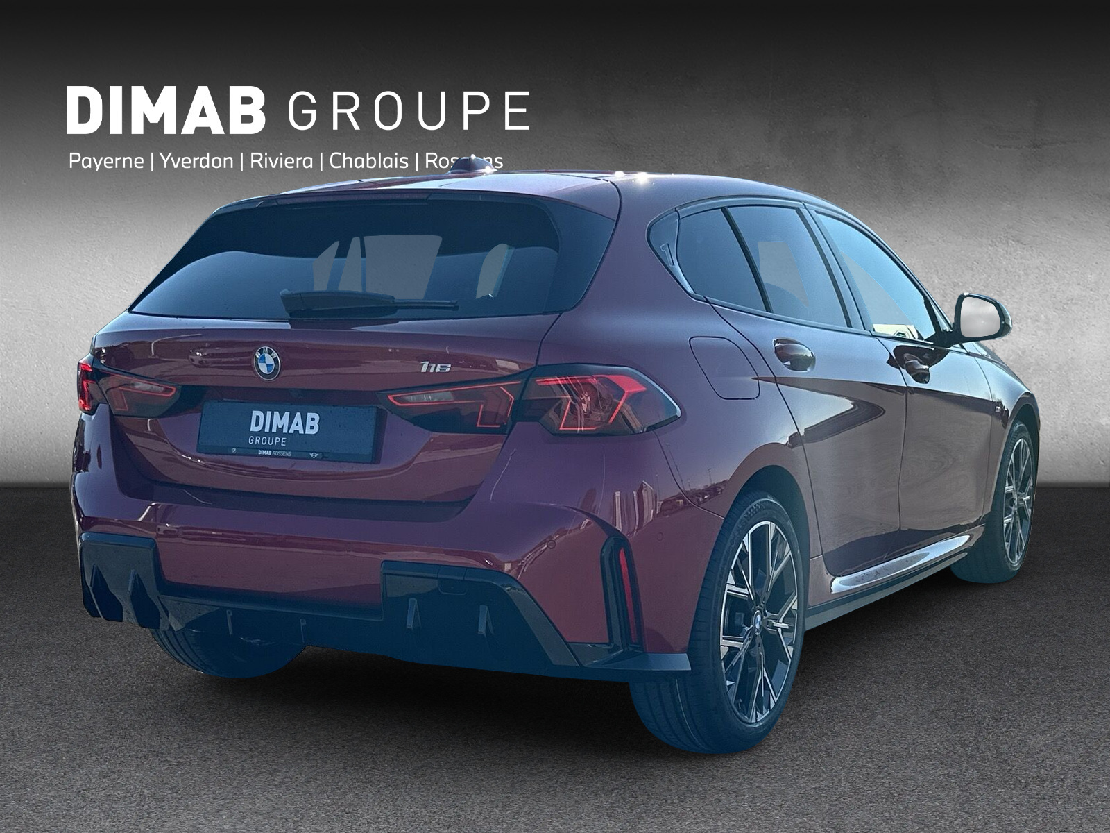 BMW 116 M Sport Fire Red (CH) - 5