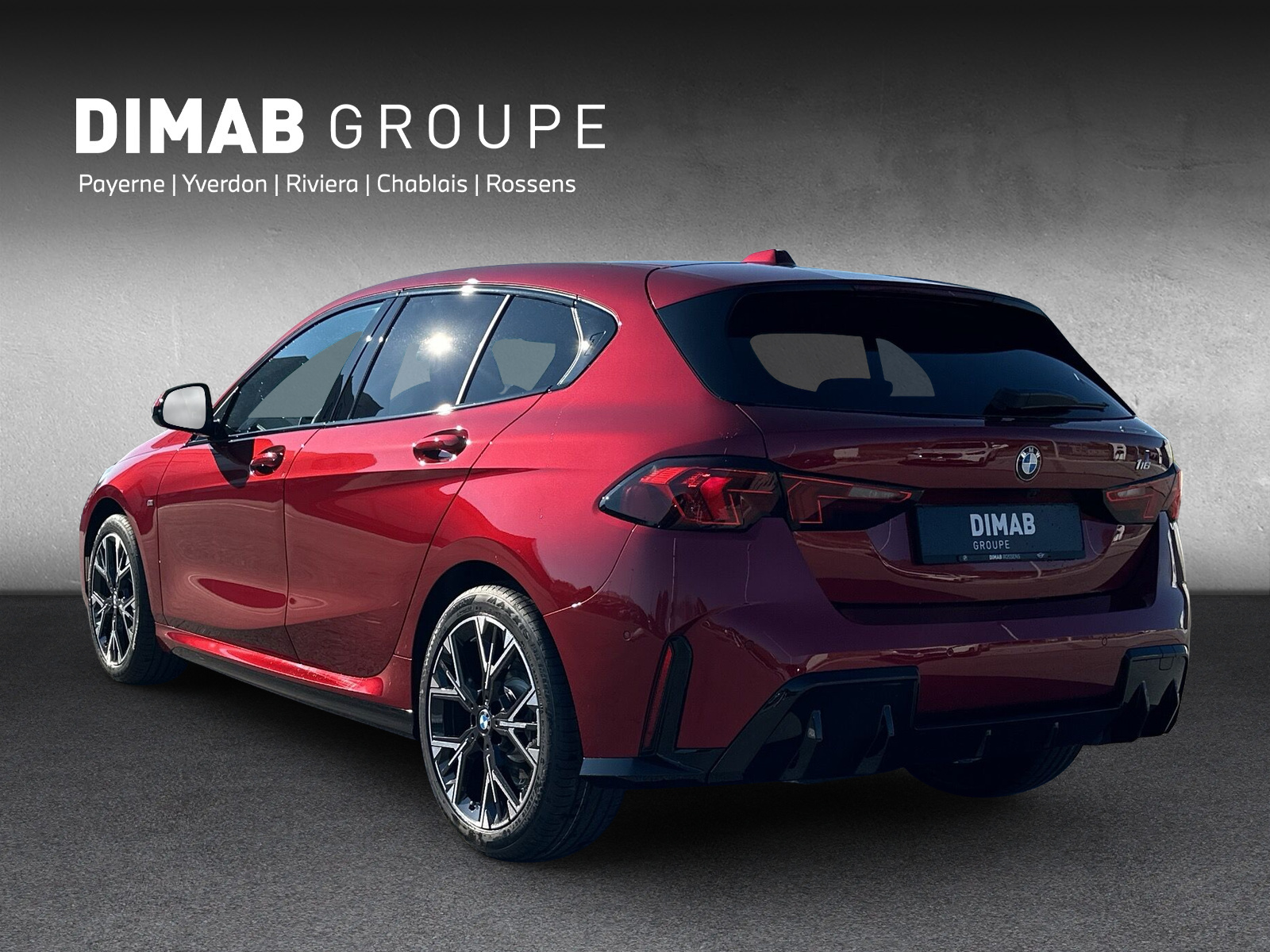 BMW 116 M Sport Fire Red (CH) - 3