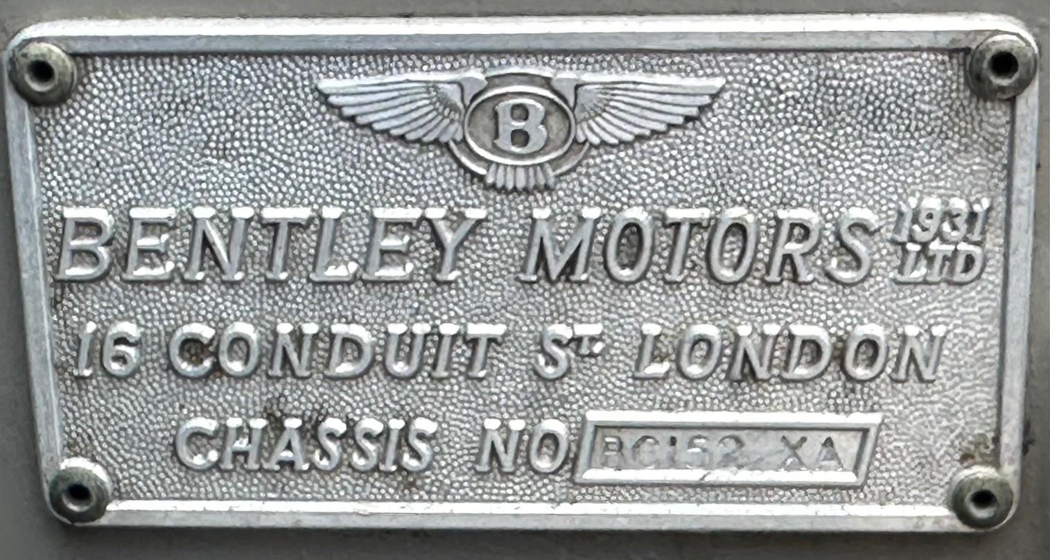 BENTLEY S3 CHINESE EYE VETERAN RHD - 11