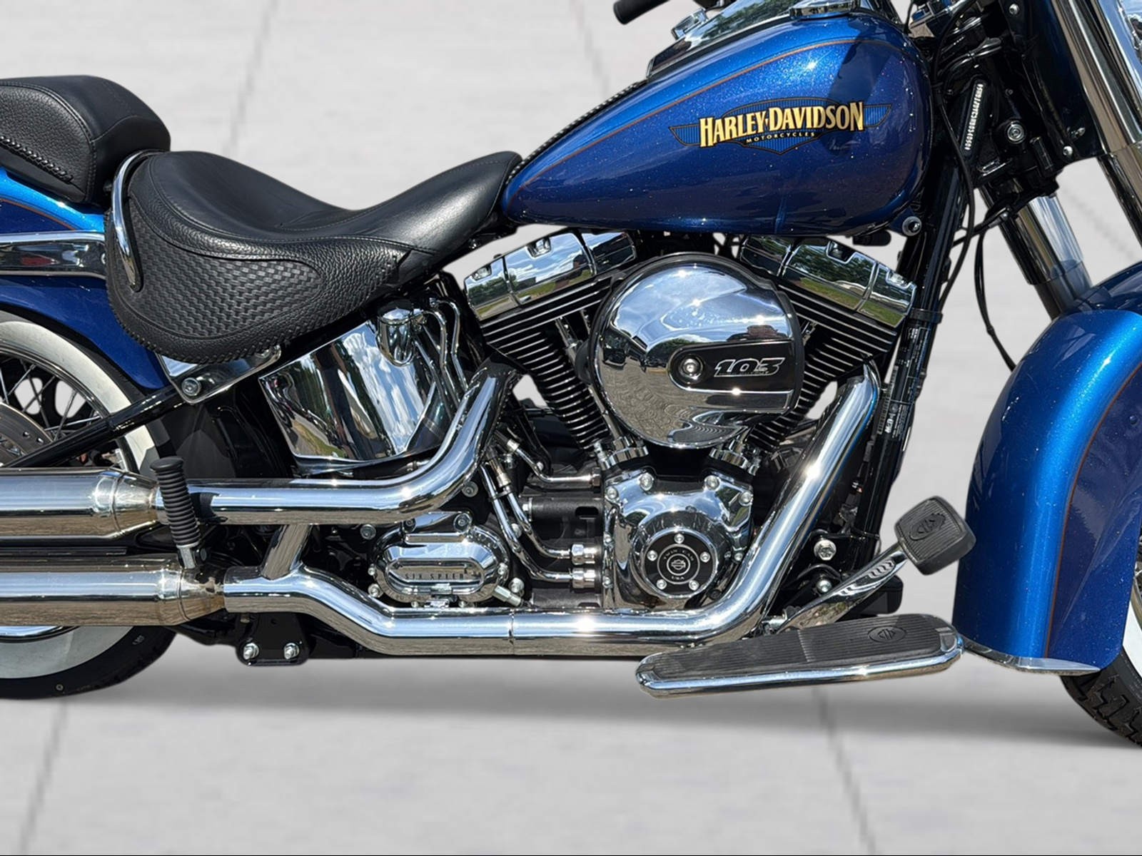 HARLEY-DAVIDSON FLSTN Softail Deluxe ABS - 5
