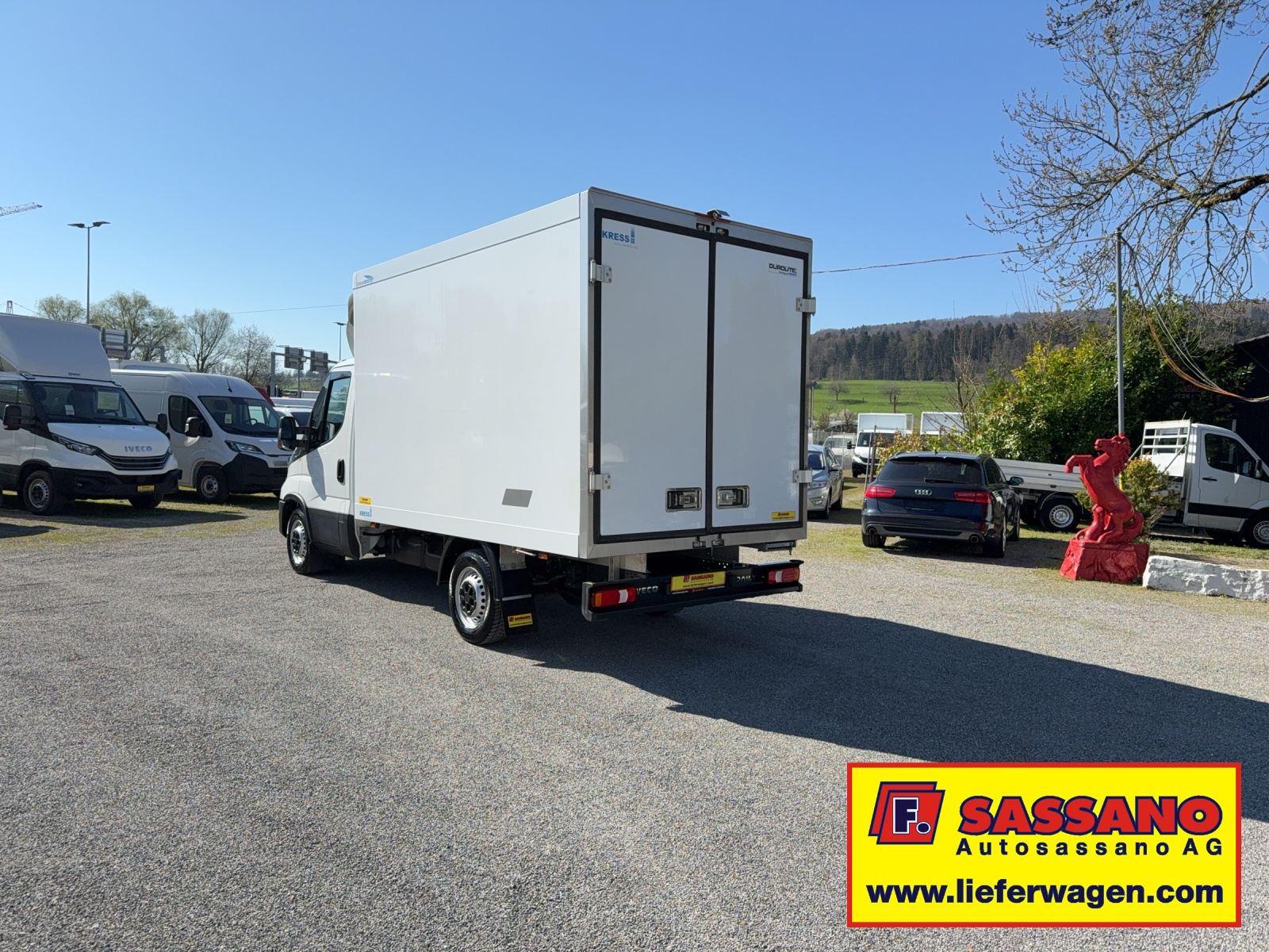 IVECO Daily 35S18 HI-MATIC Tiefkühl und Frischdienst Kühlwagen - 9